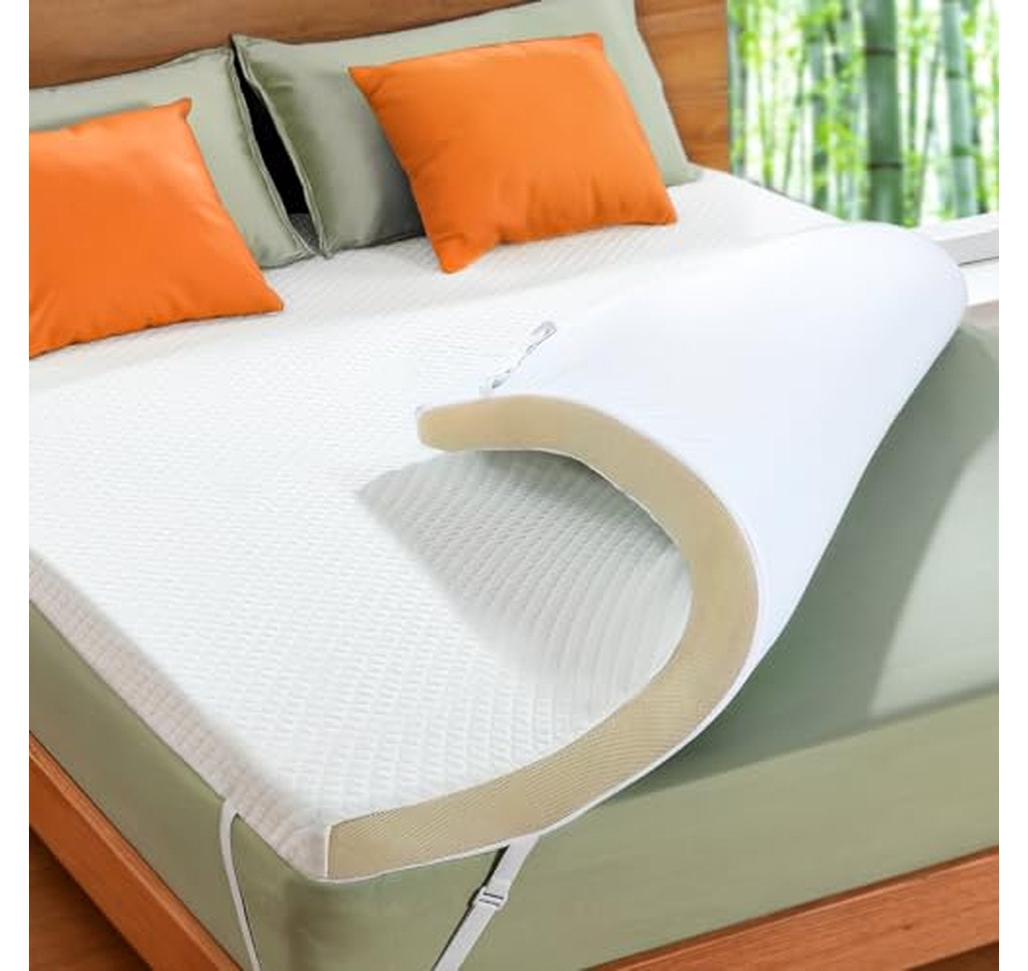 Cooling Gel Memory Foam Full Mattress Topper