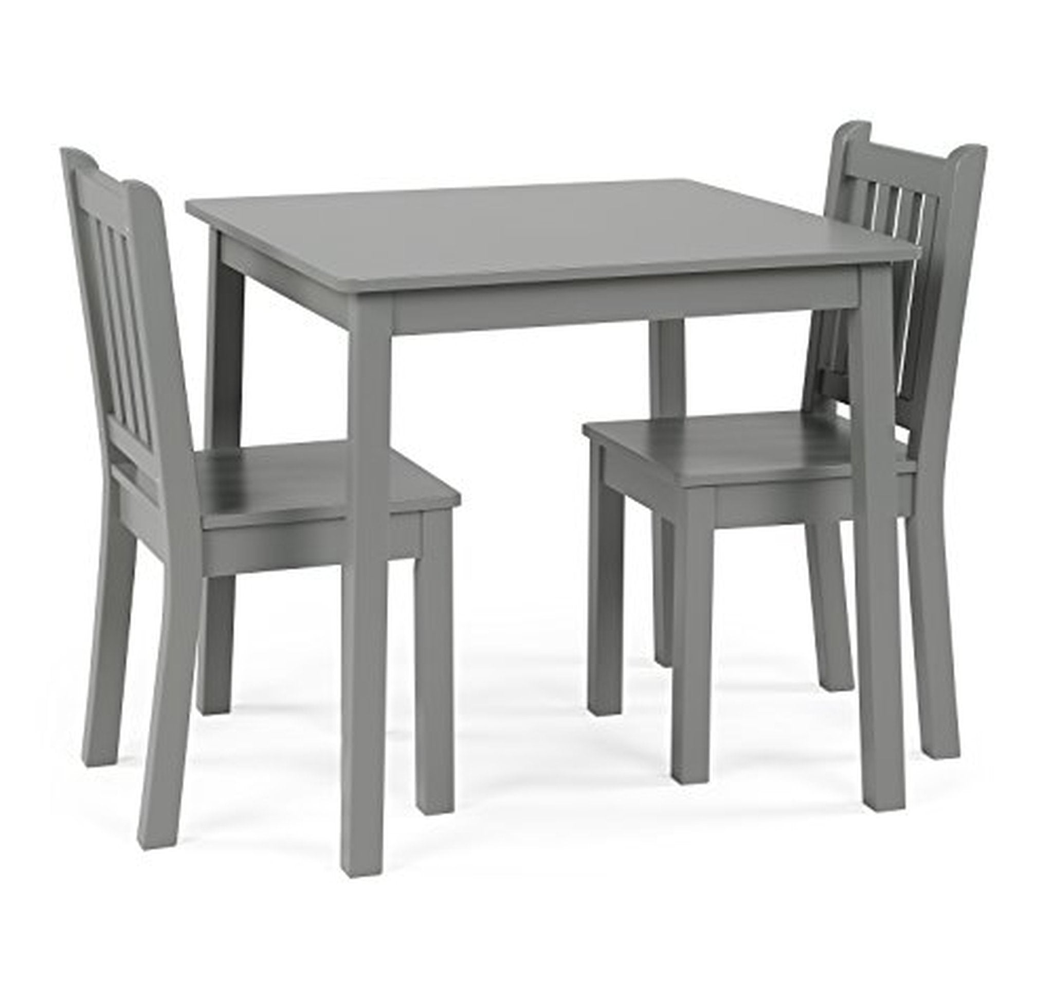 Kids Wooden Table and 2 Chairs Set