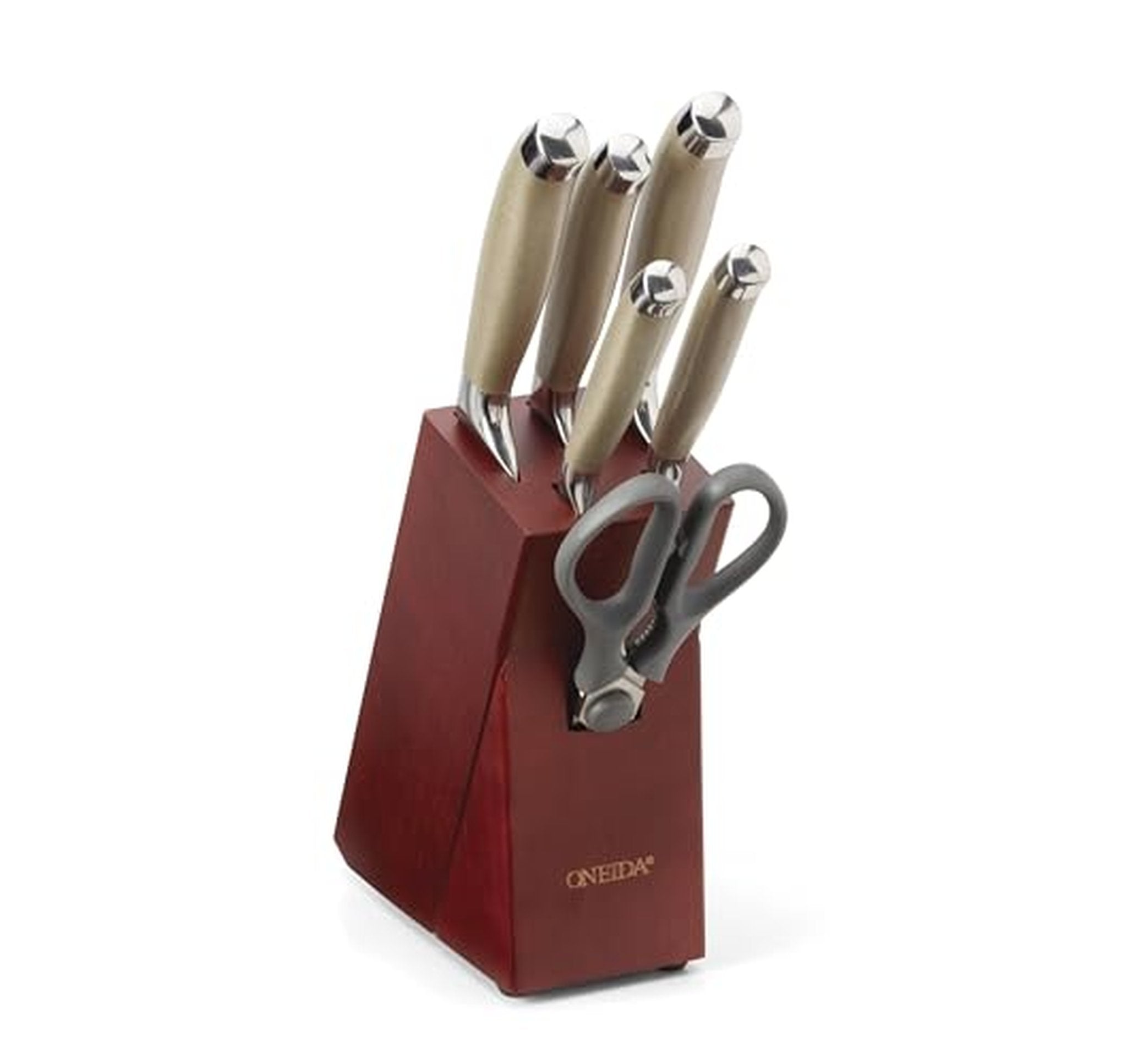 Oneida 7 Piece Stainless Steel Kitchen Knife Set
