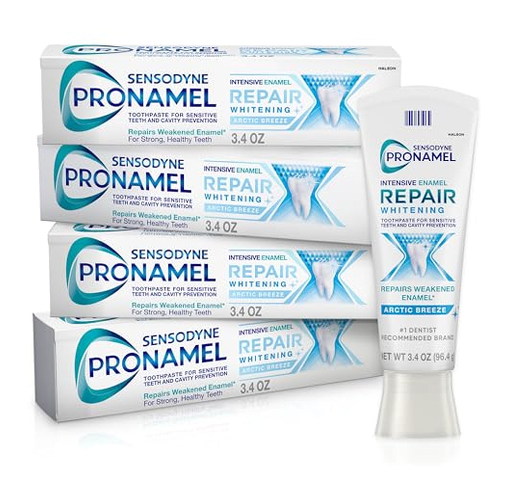 4 Pack Sensodyne Pronamel Enamel Repair Whitening Toothpaste
