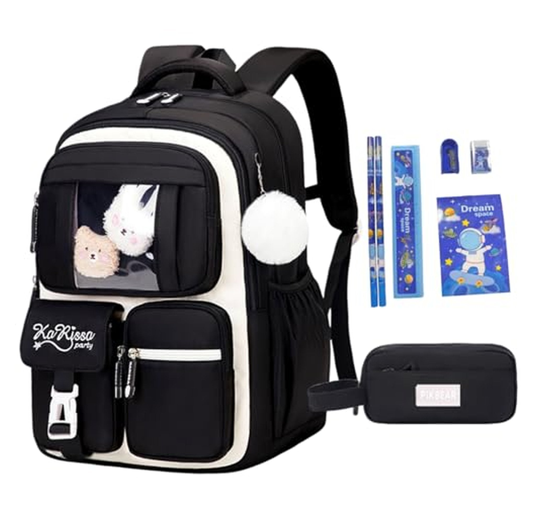 Kids School Backpack with Pencil Case Set