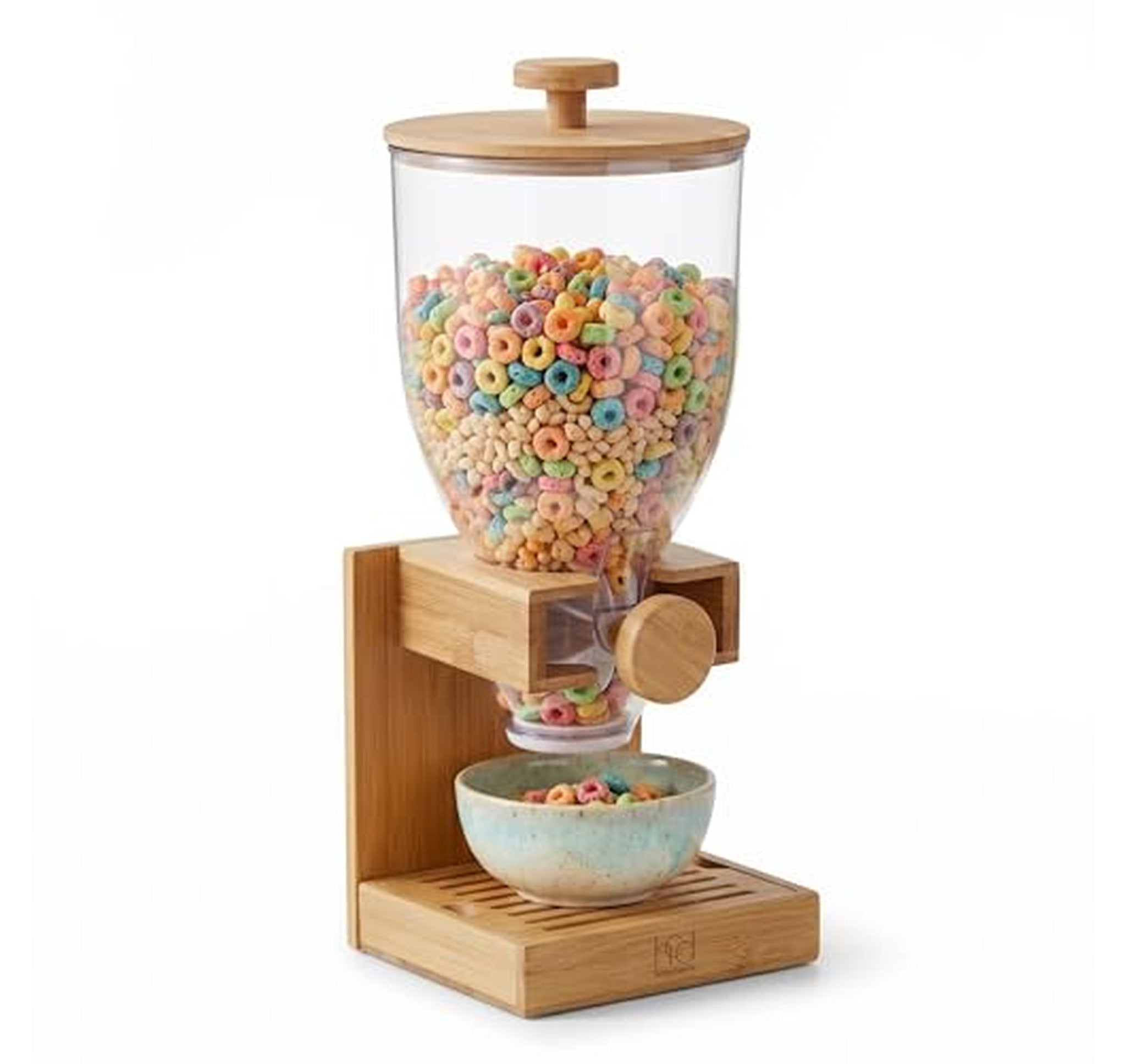Honey-Can-Do Compact Dry Food Dispenser Container