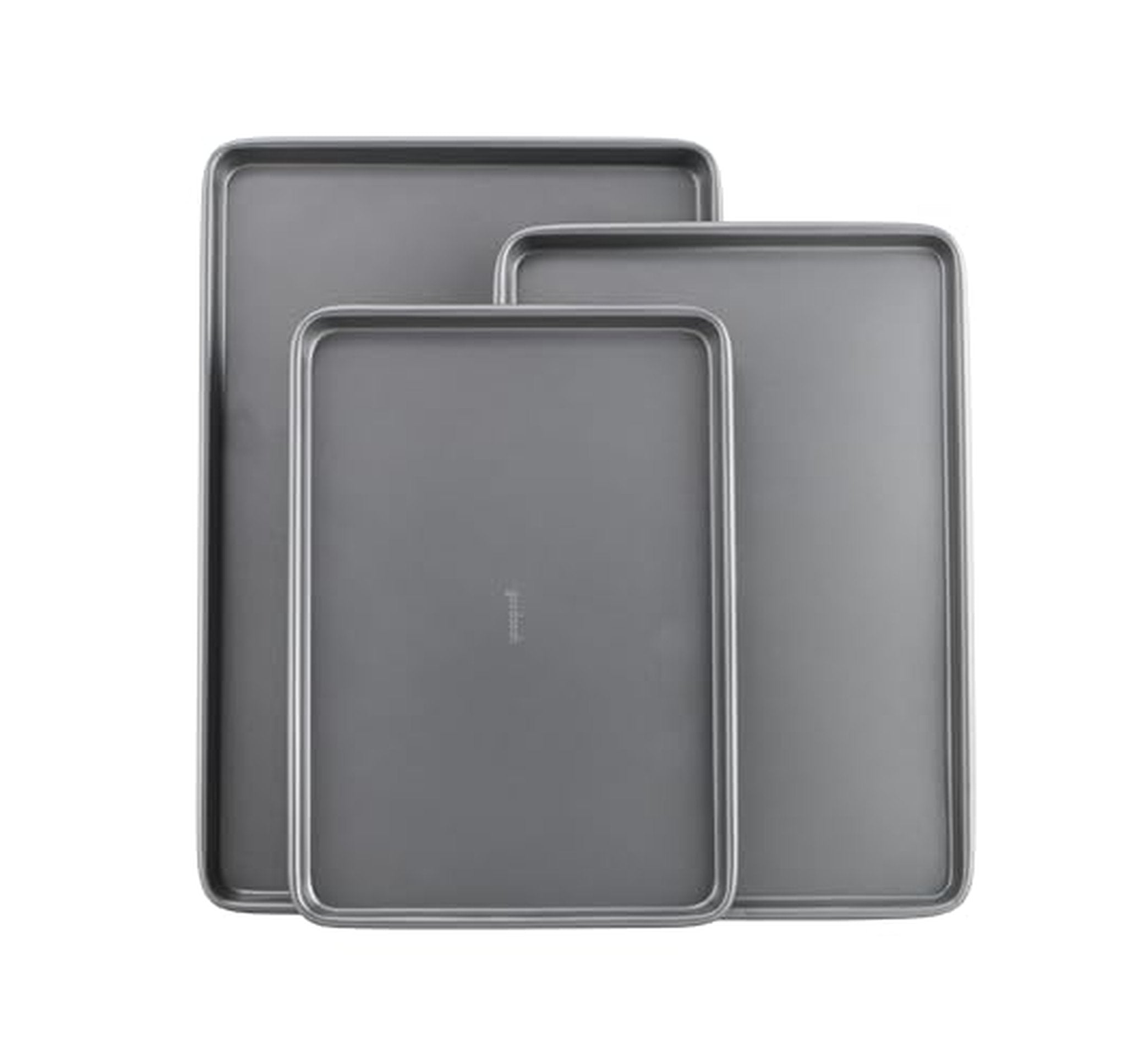 3 Pack GoodCook Nonstick Carbon Steel Baking Sheets