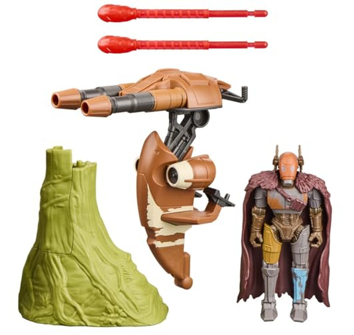 STAR WARS Guard Droid & STAP Action Figure Vehicle
