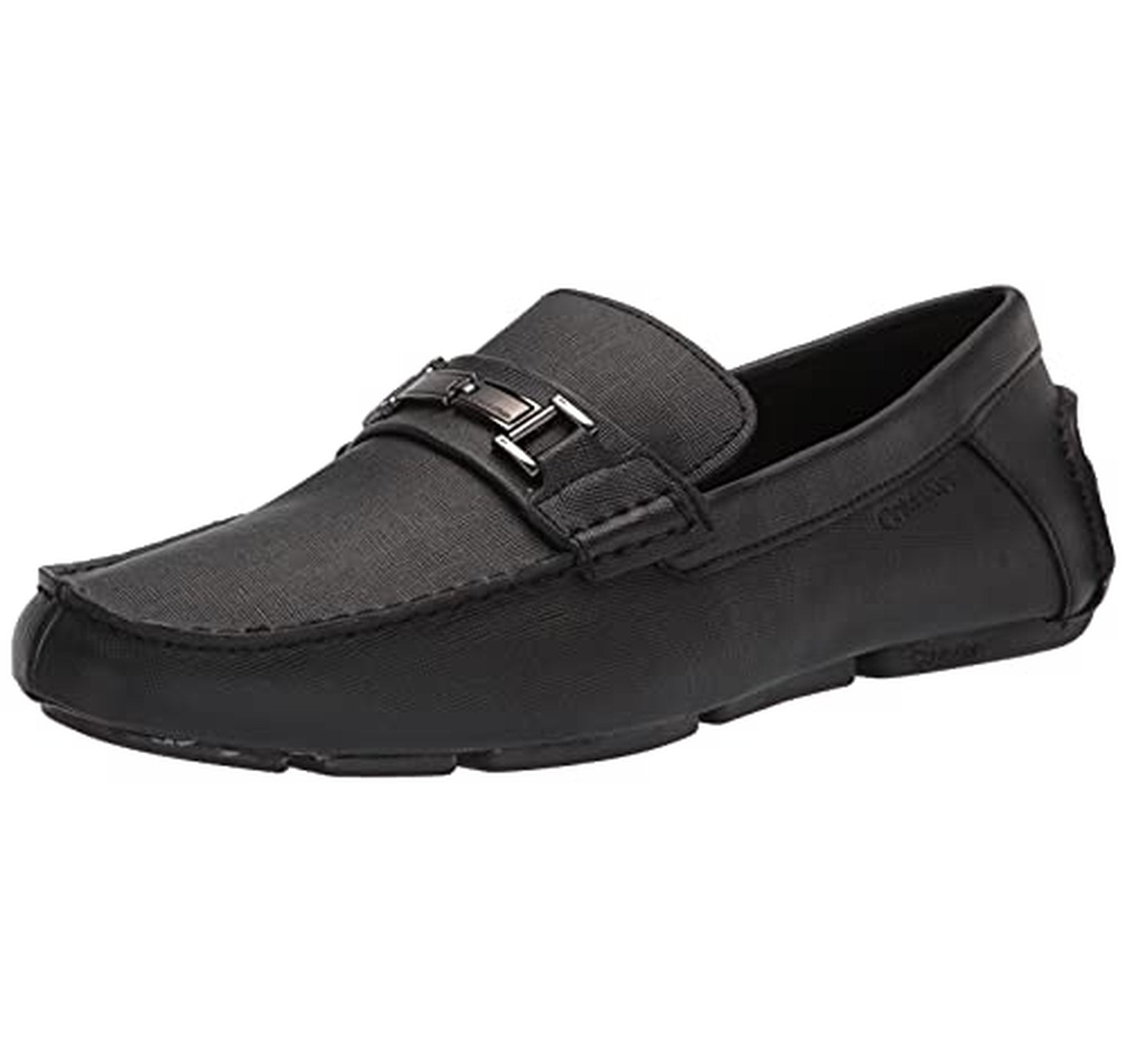 Calvin Klein Magnus Weave Emboss Leather Loafer