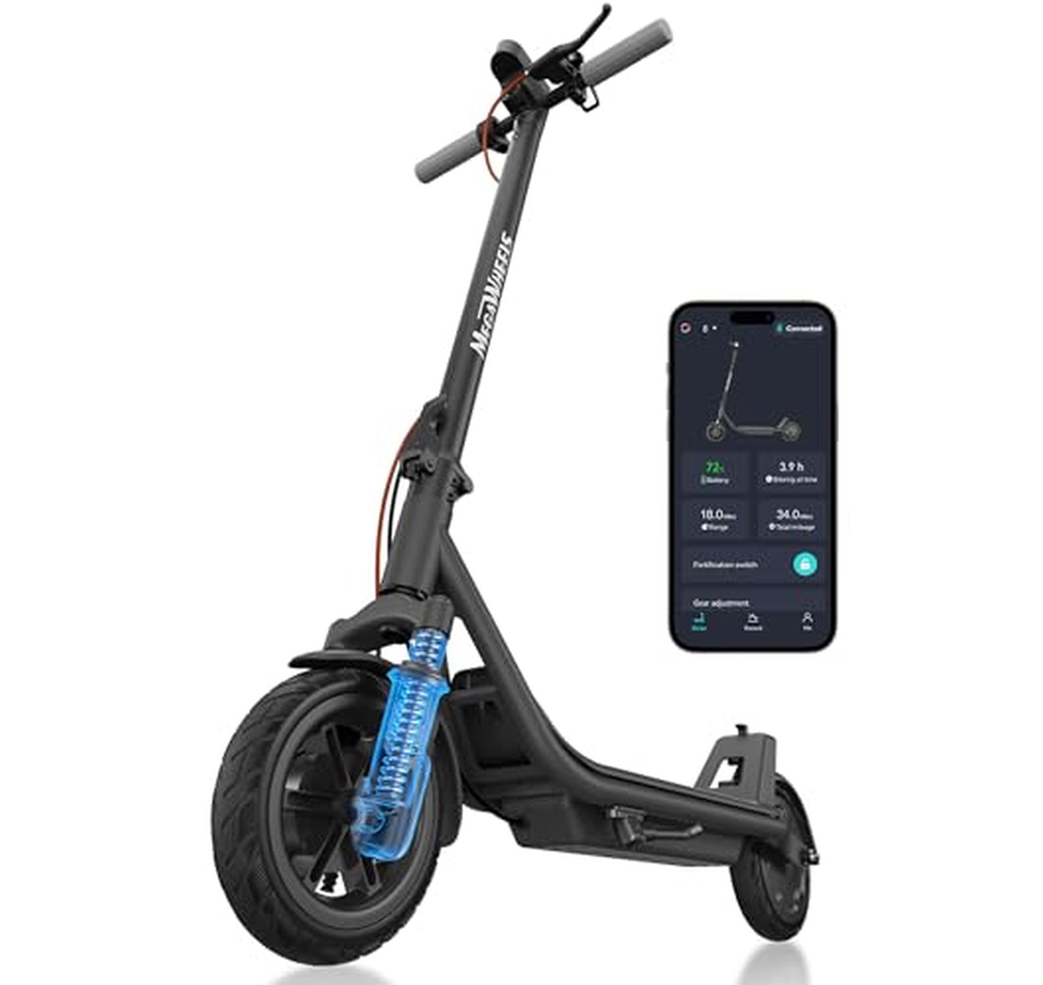 500W Long-Range Electric Scooter with App Control
