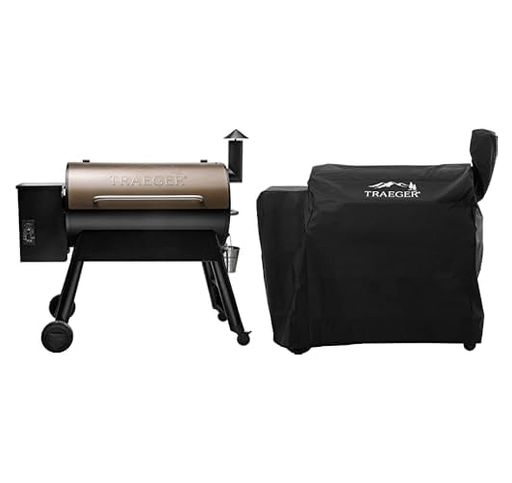 Traeger Pro 34 Wood Pellet Grill and Smoker Bundle