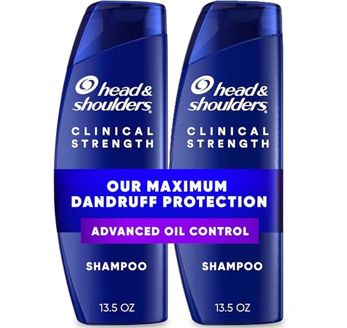2 Pack Head & Shoulders Clinical Strength Dandruff Shampoo