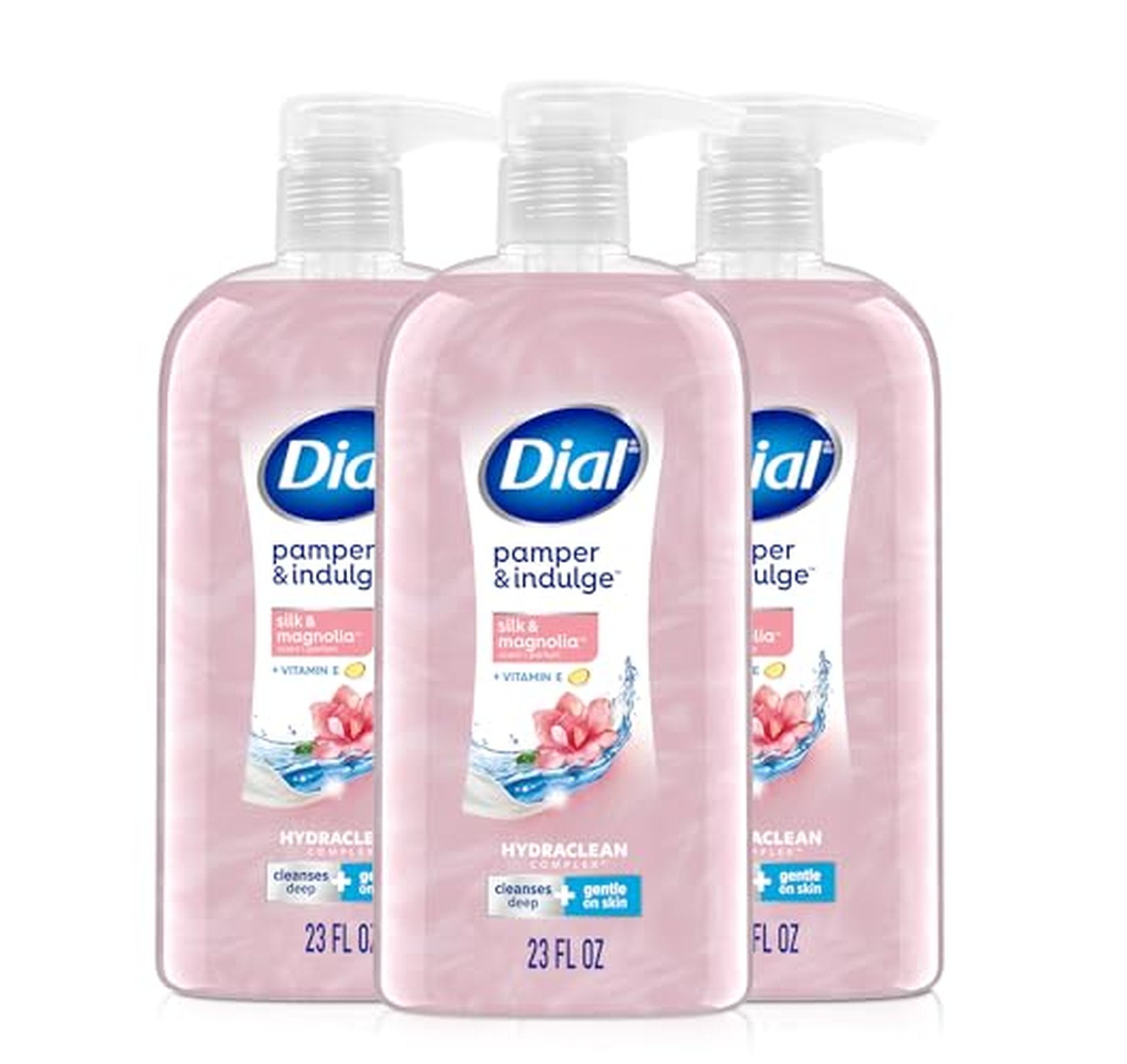 3 Pack Dial Silk & Magnolia Body Wash 23oz