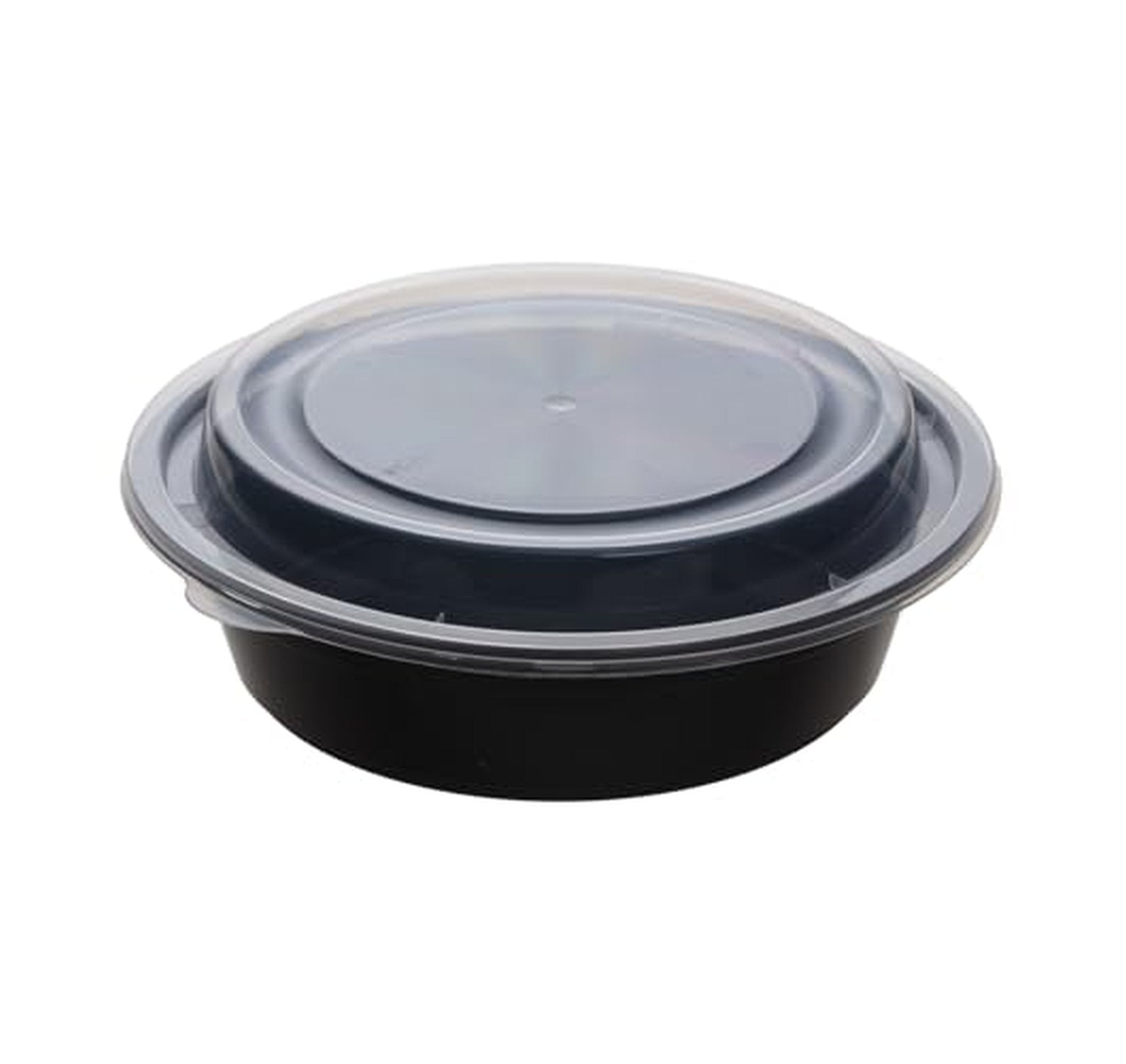 50 Pack 32 oz Round Meal Prep Bowls