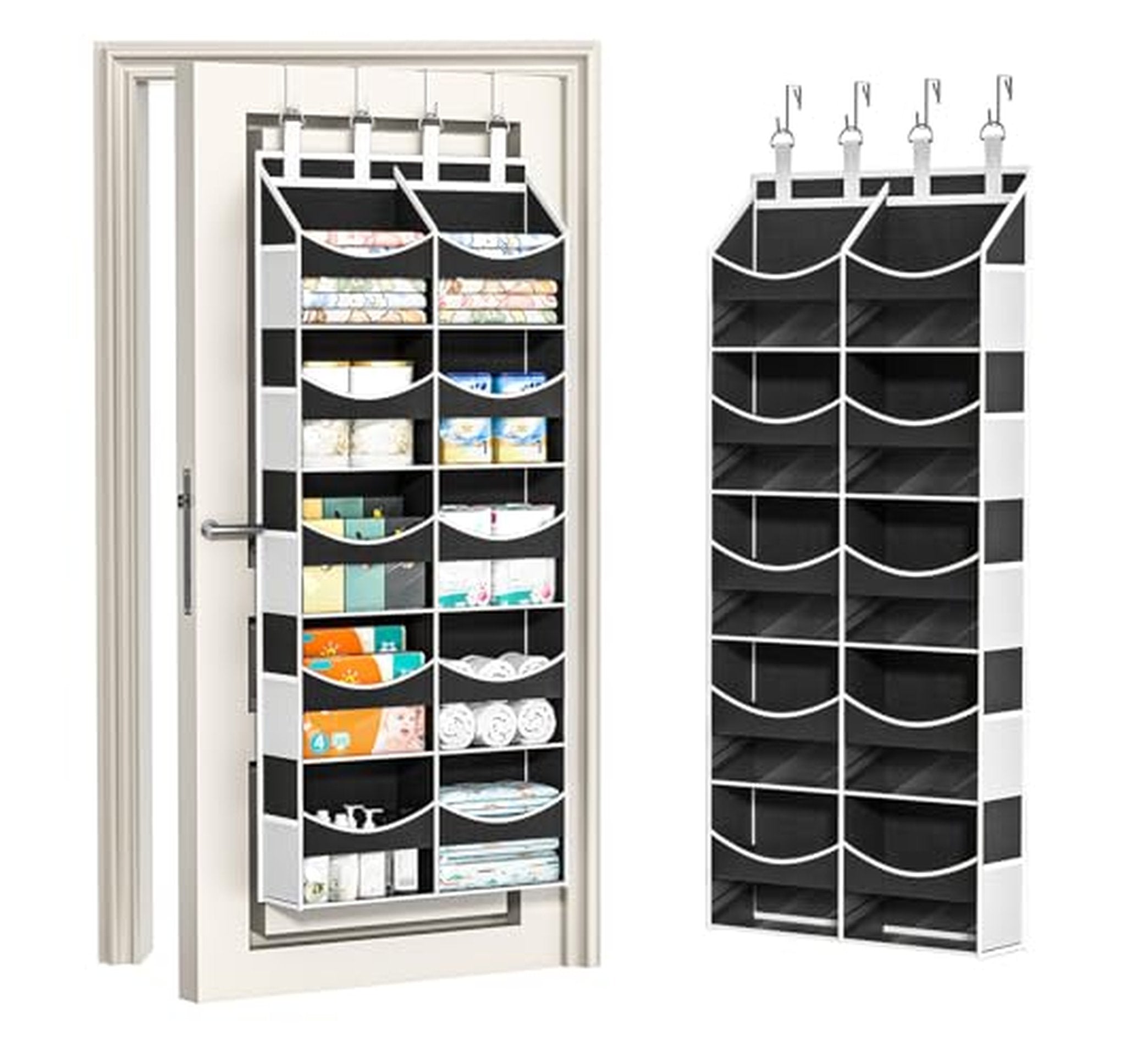 5 Tier Over Door Hanging Storage Organizer