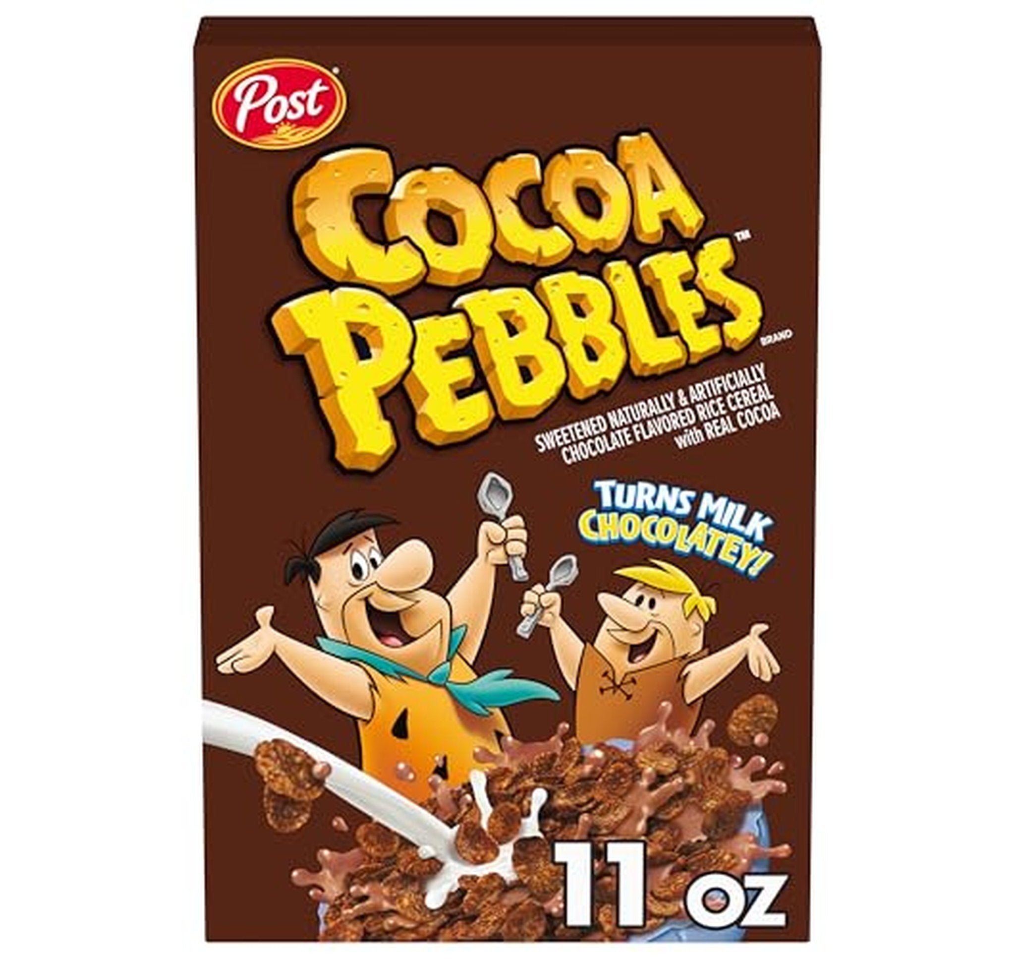 3 Boxes of Cocoa Pebbles Gluten Free Chocolate Rice Cereal 11 oz