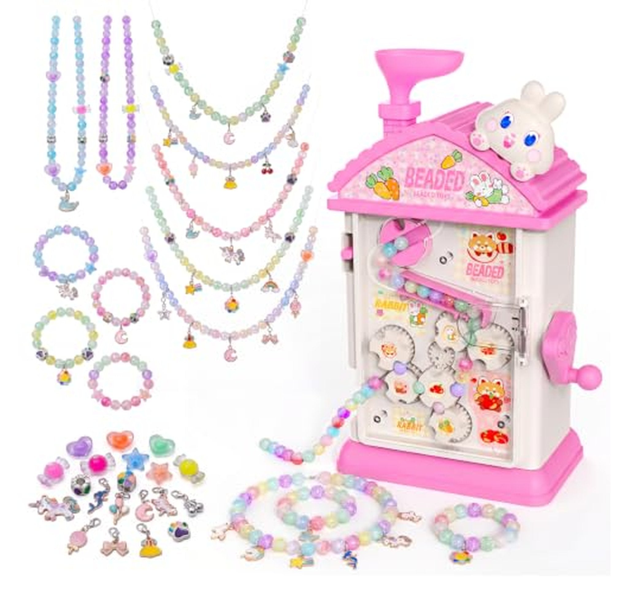 Beaded Bracelet Making Kit Jewelry Maker Toy