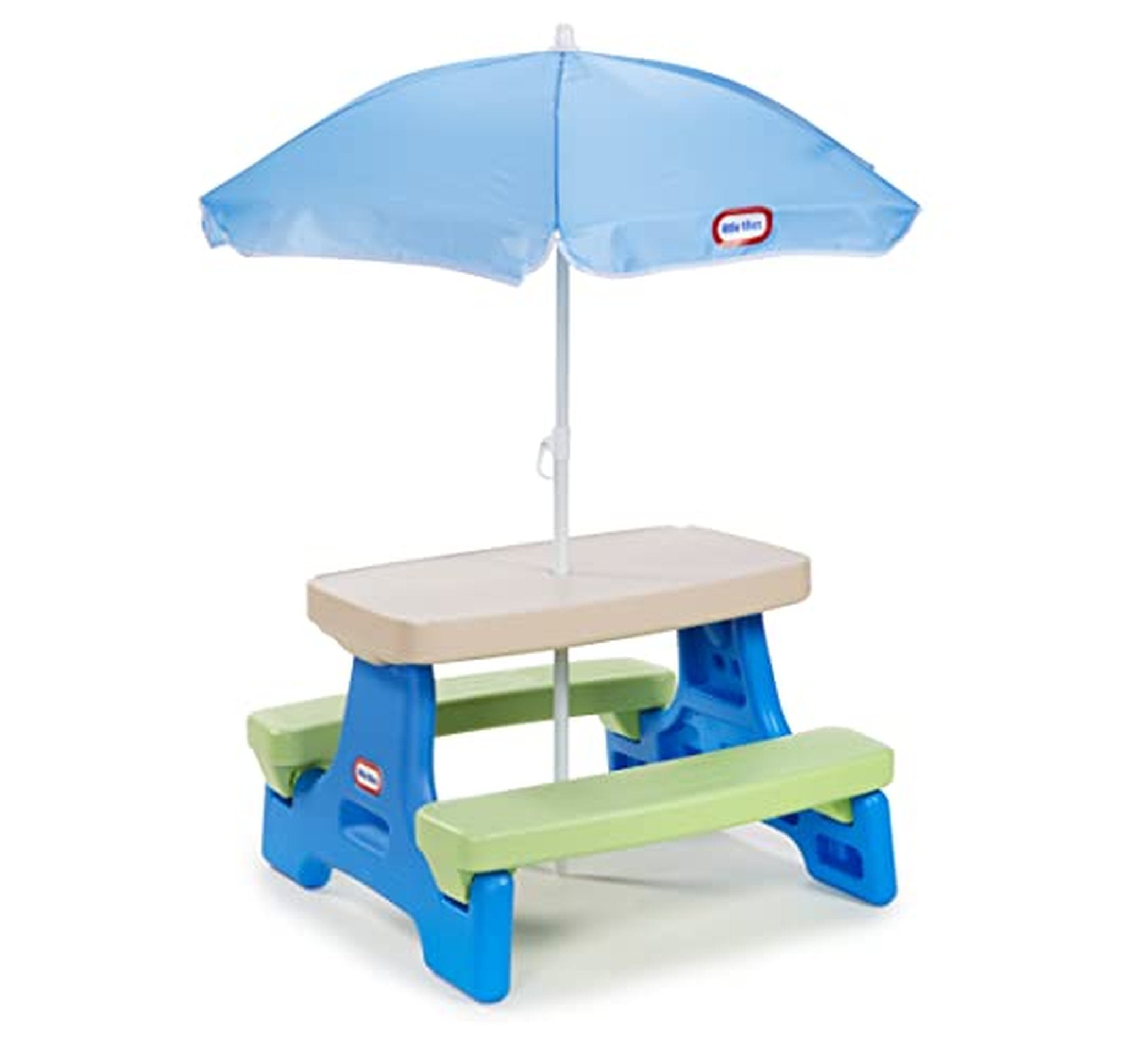 Little Tikes Easy Store Junior Picnic Table with Umbrella