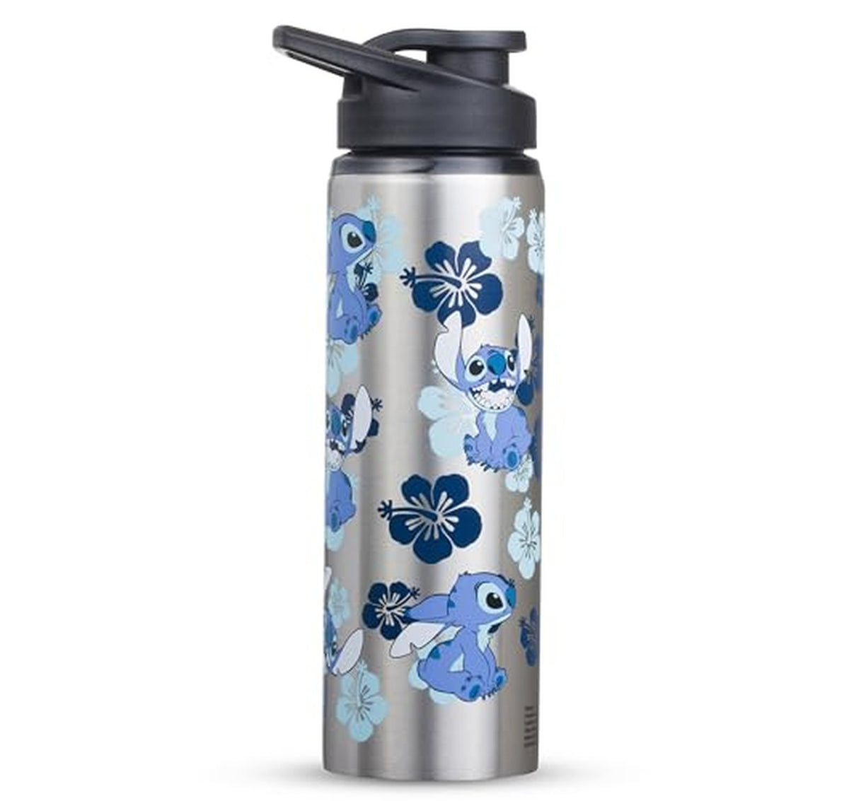 Silver Buffalo Lilo & Stitch 25oz Stainless Steel Bottle