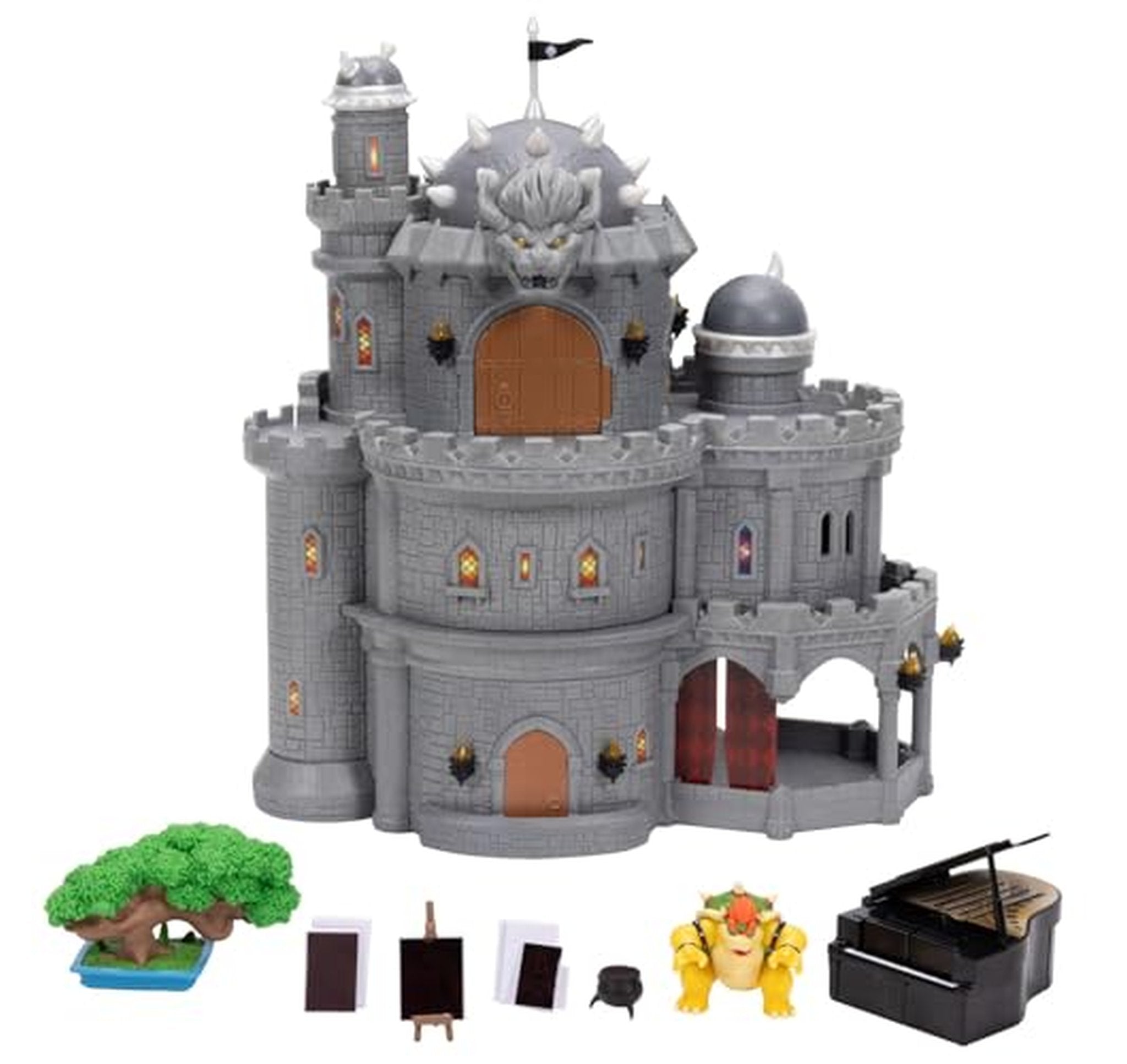 THE SUPER MARIO BROS. MOVIE Bowser Castle Playset