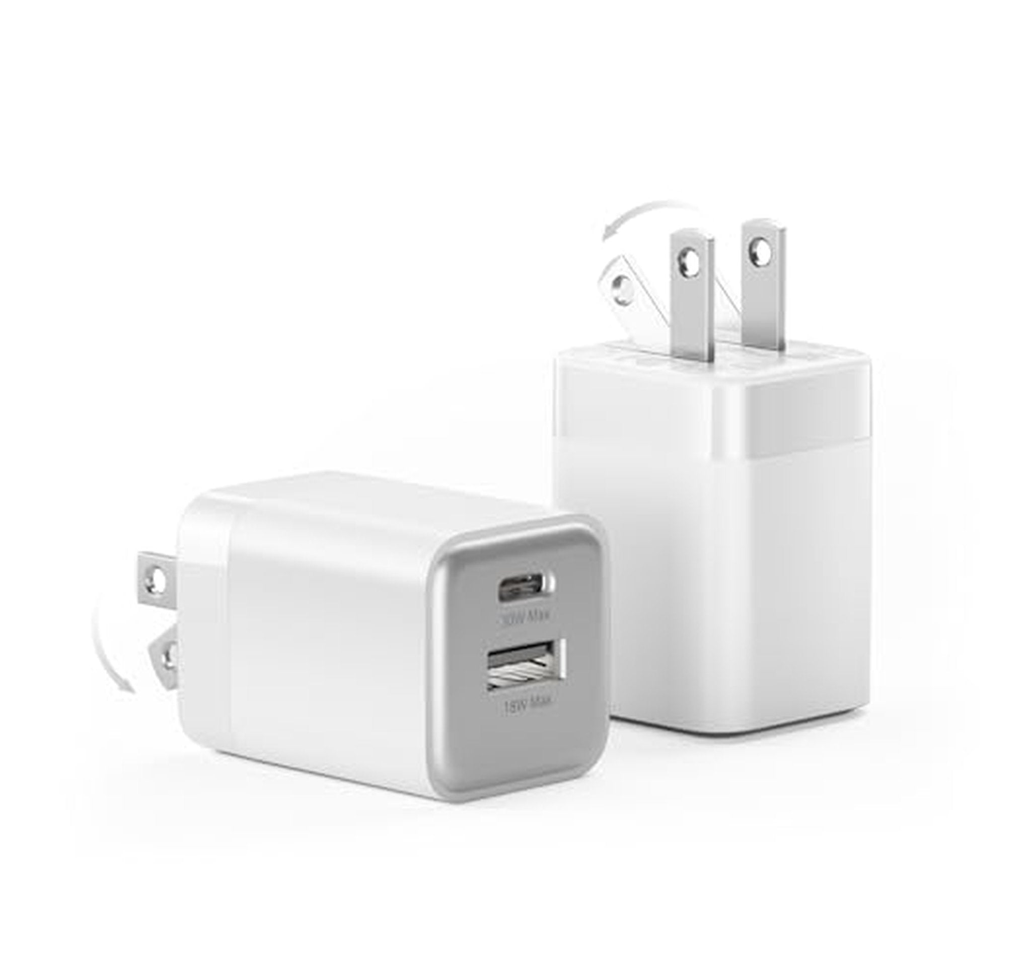 30W Dual Port USB C Fast Wall Charger
