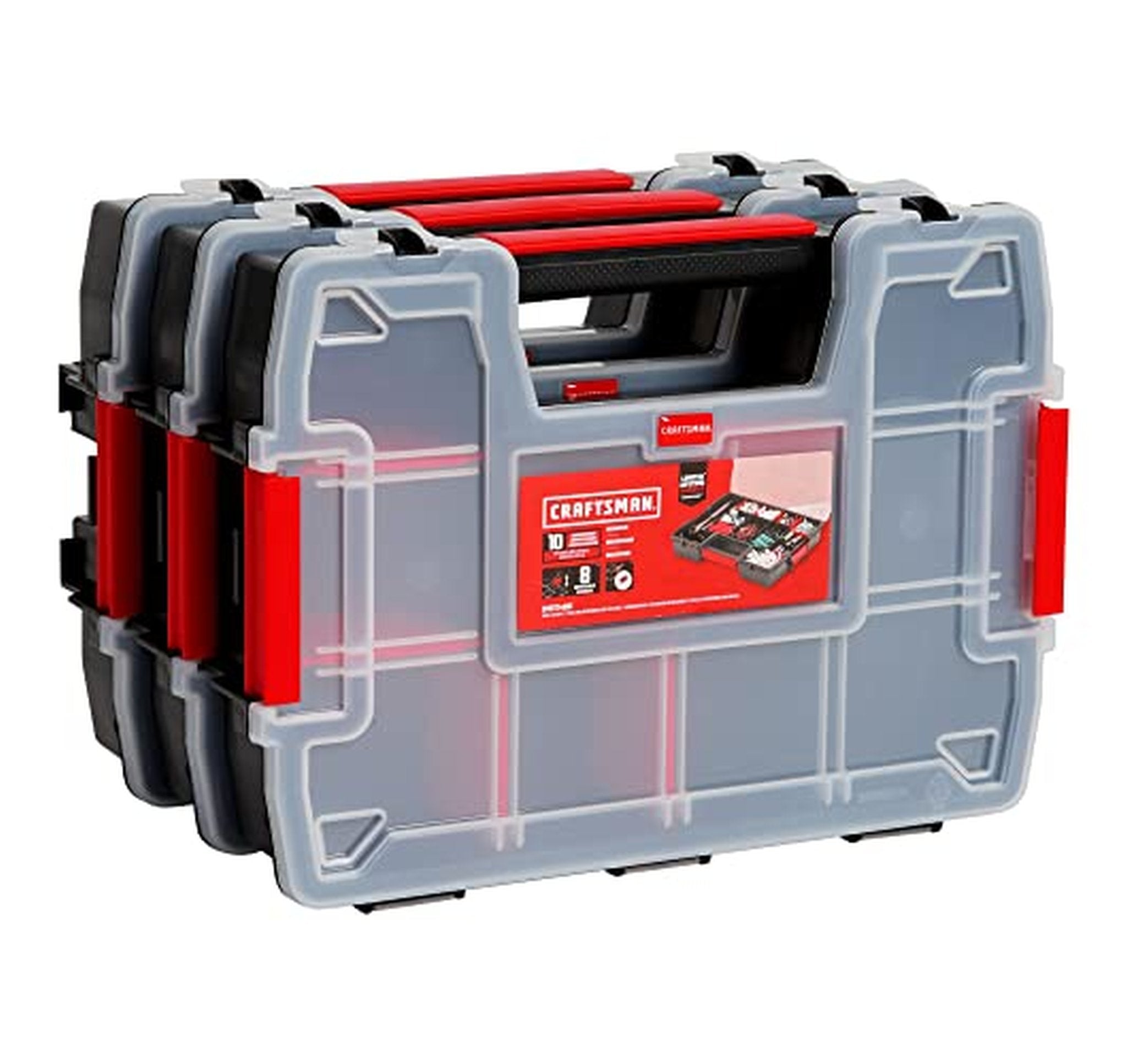 3 Pack CRAFTSMAN Small Parts Storage Organizer