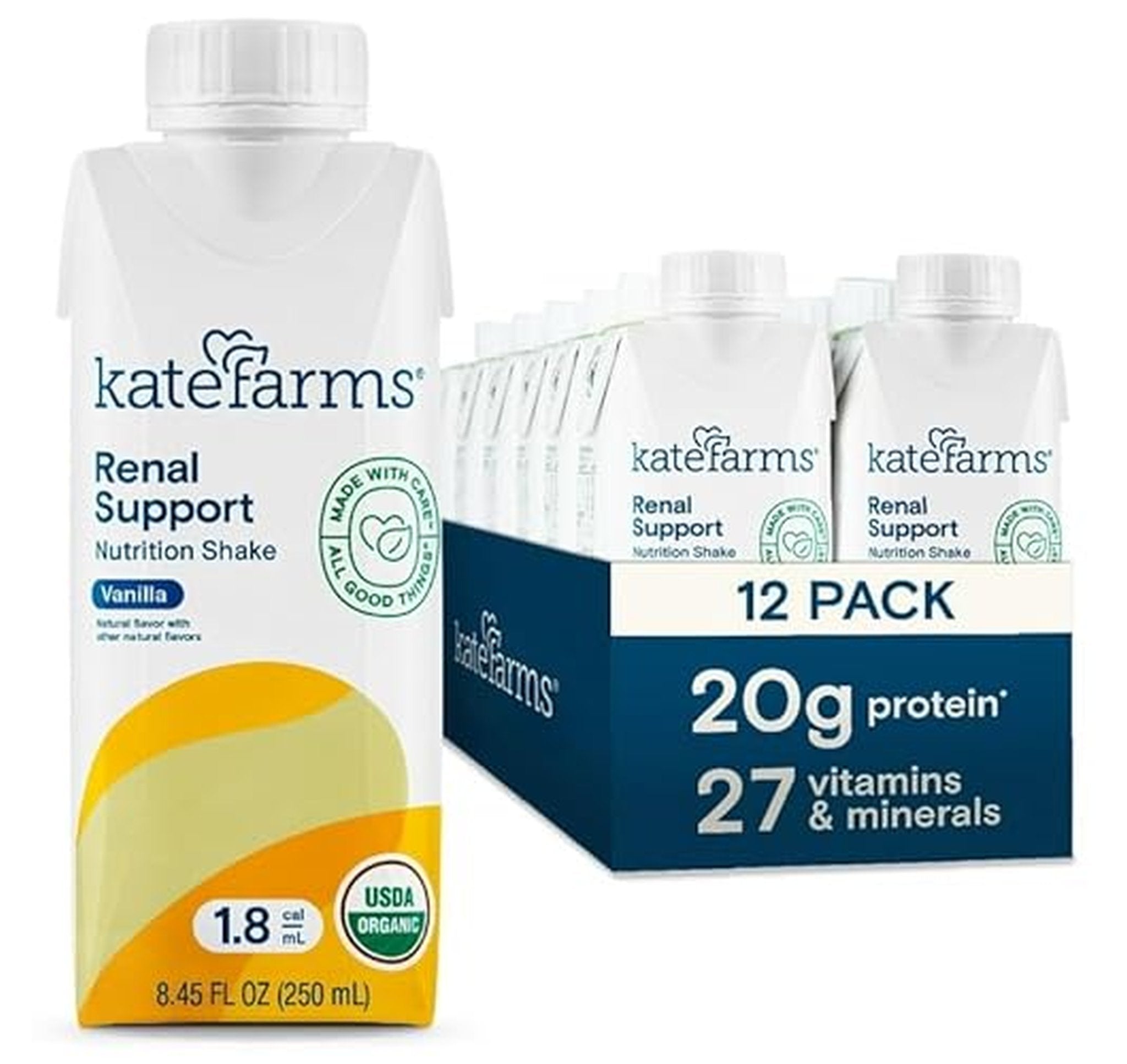 12 Pack Kate Farms Renal Support Nutrition Shake
