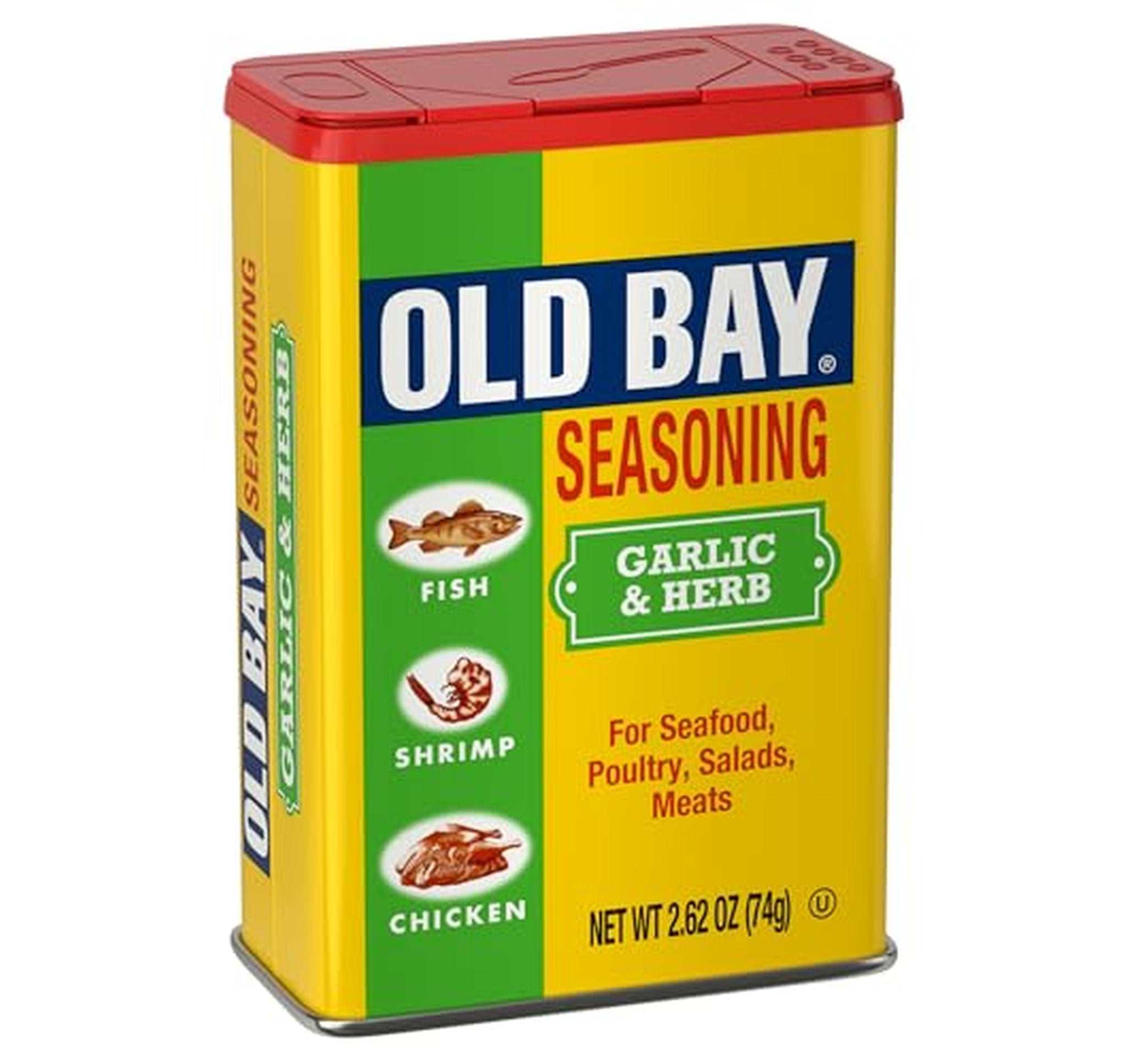 12 Pack OLD BAY Garlic Herb Seasoning 2.62 oz (OU)