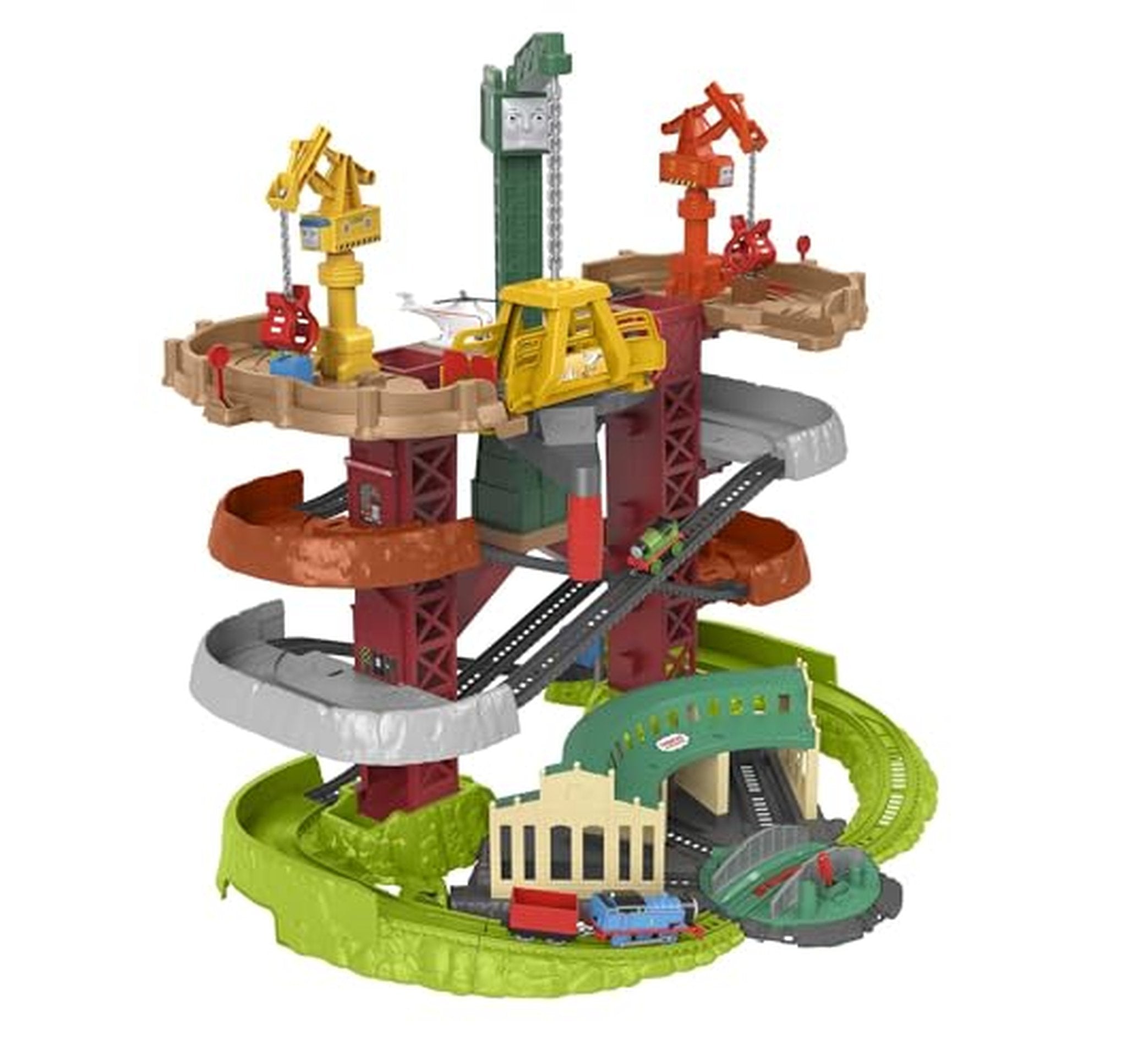 THOMAS & FRIENDS Trains & Cranes Motorized Super Tower