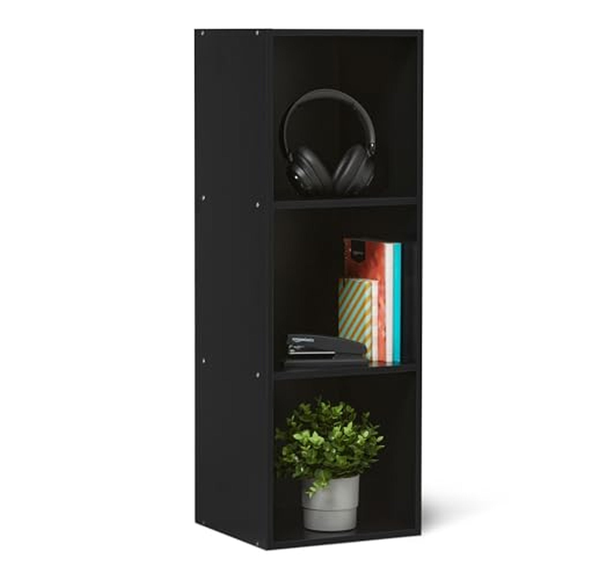 Amazon Basics 3-Cube Storage Organizer Bookcase