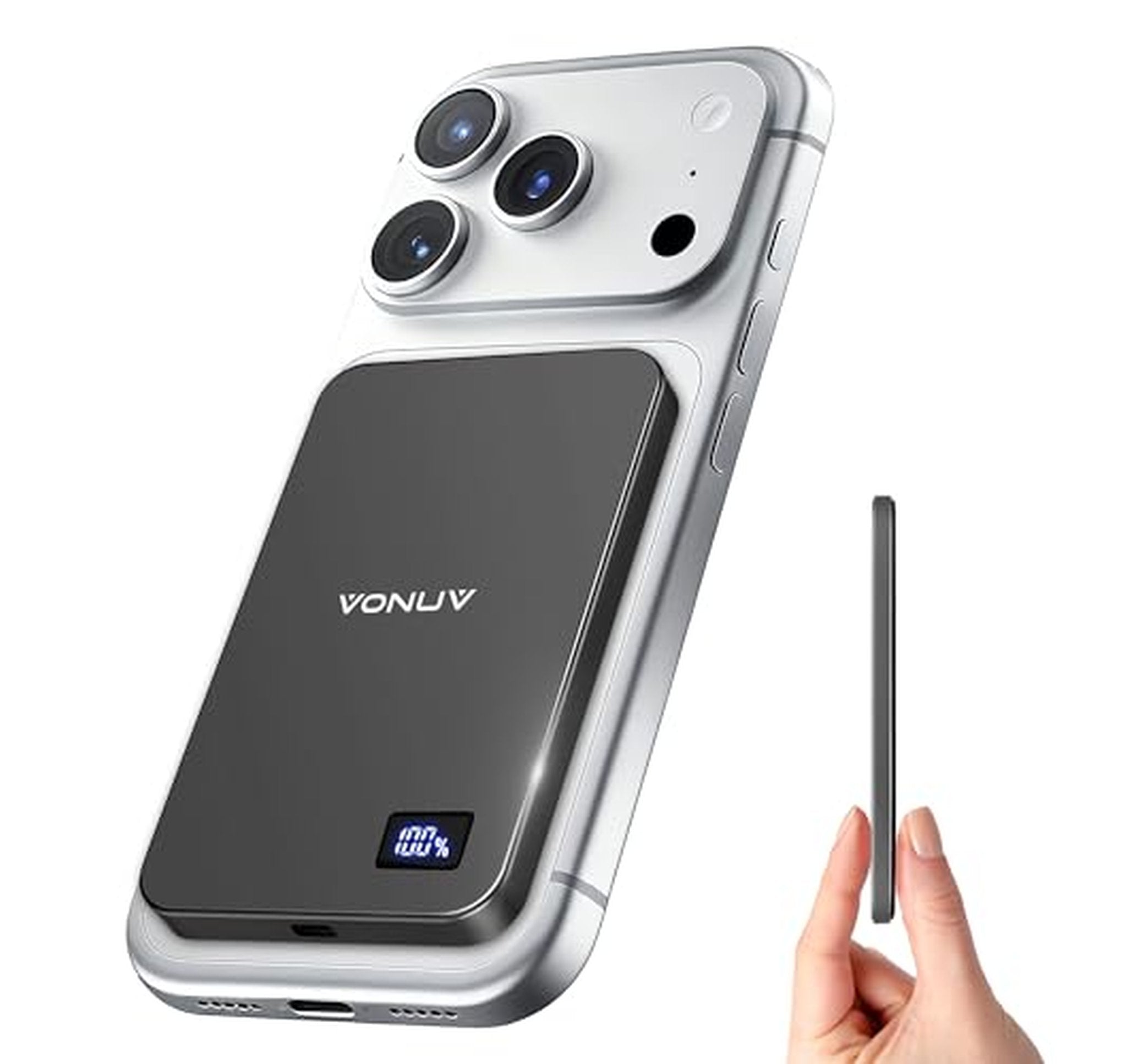 5000mAh 15W Magnetic Wireless Portable Charger