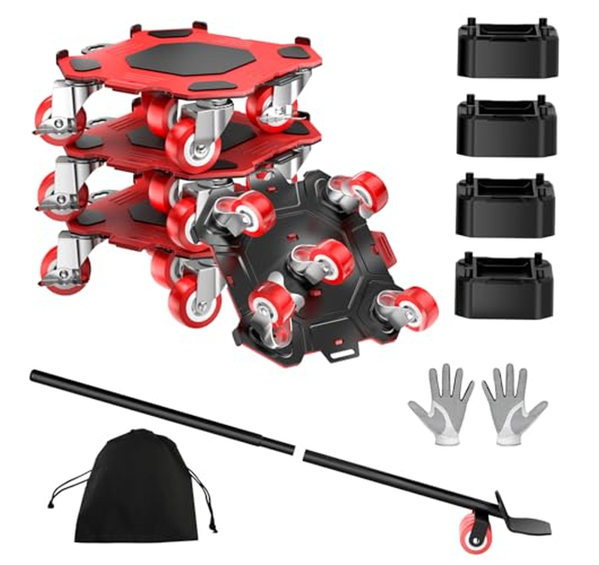 Heavy Duty 5-Wheel Furniture Moving Dolly