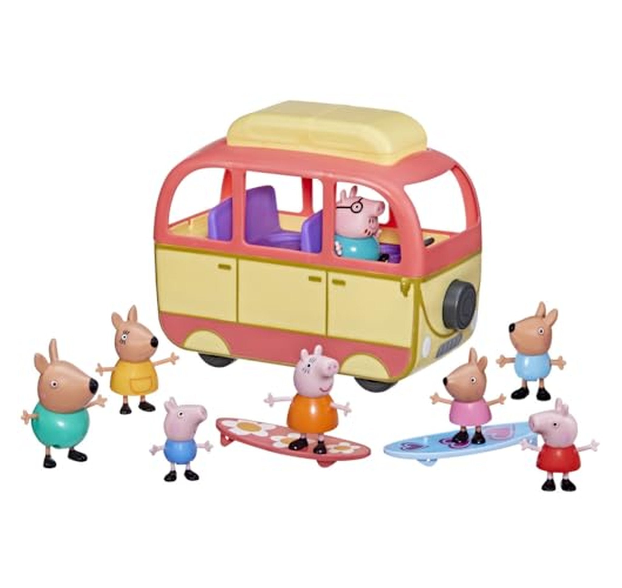 Peppa Pig Australia Campervan Vehicle Playset with Figures