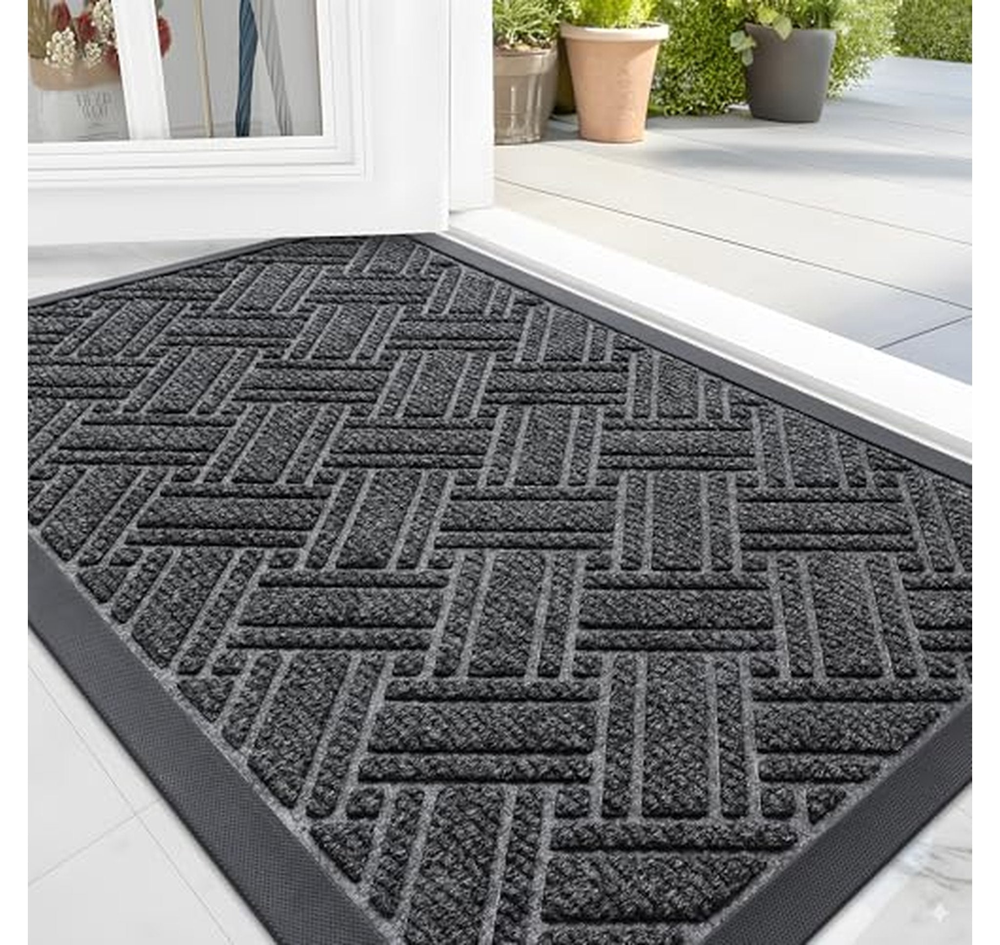 Low Profile Non Slip Waterproof Door Mat