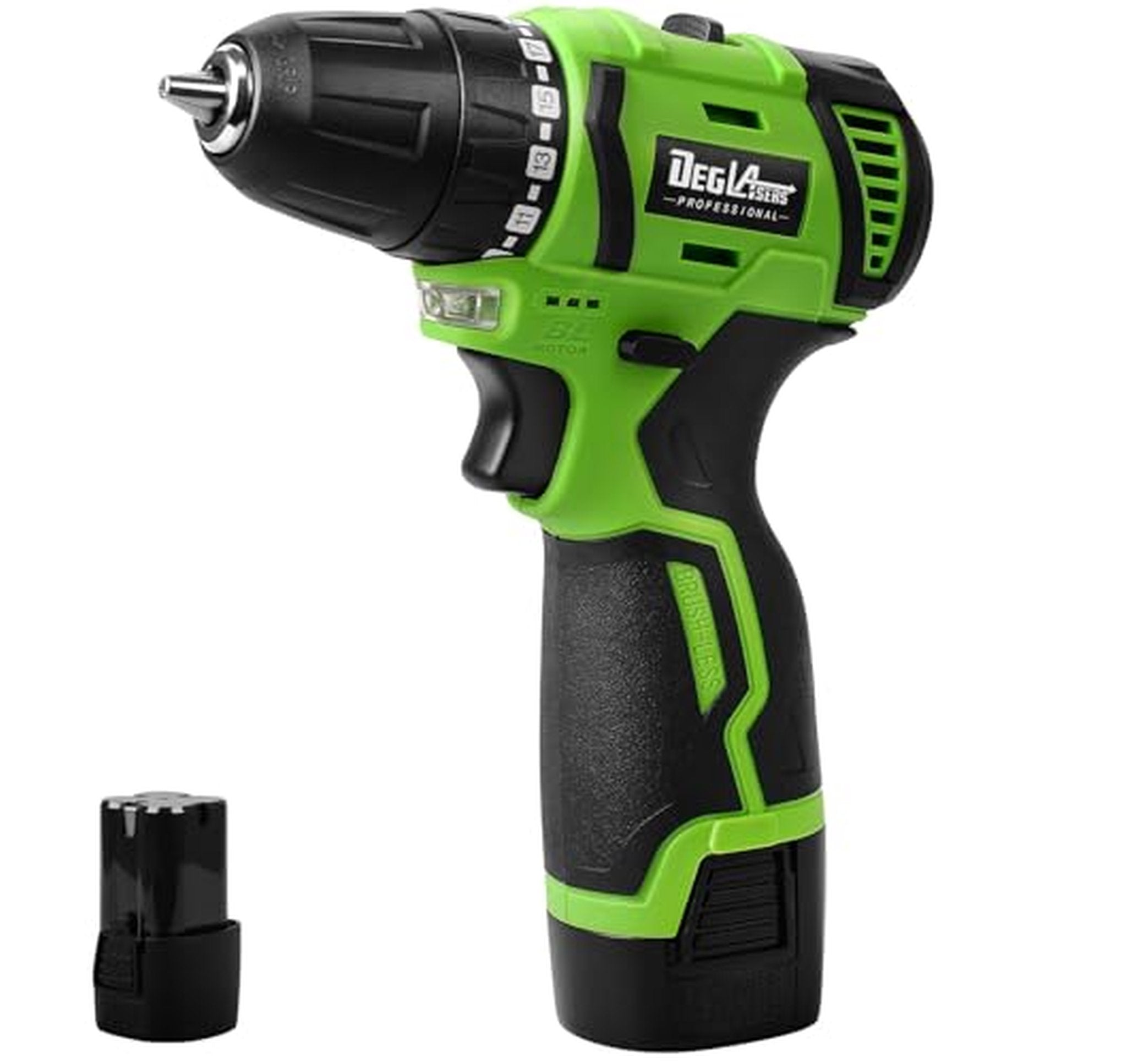 16.8V Cordless Power Drill with Battery and Charger