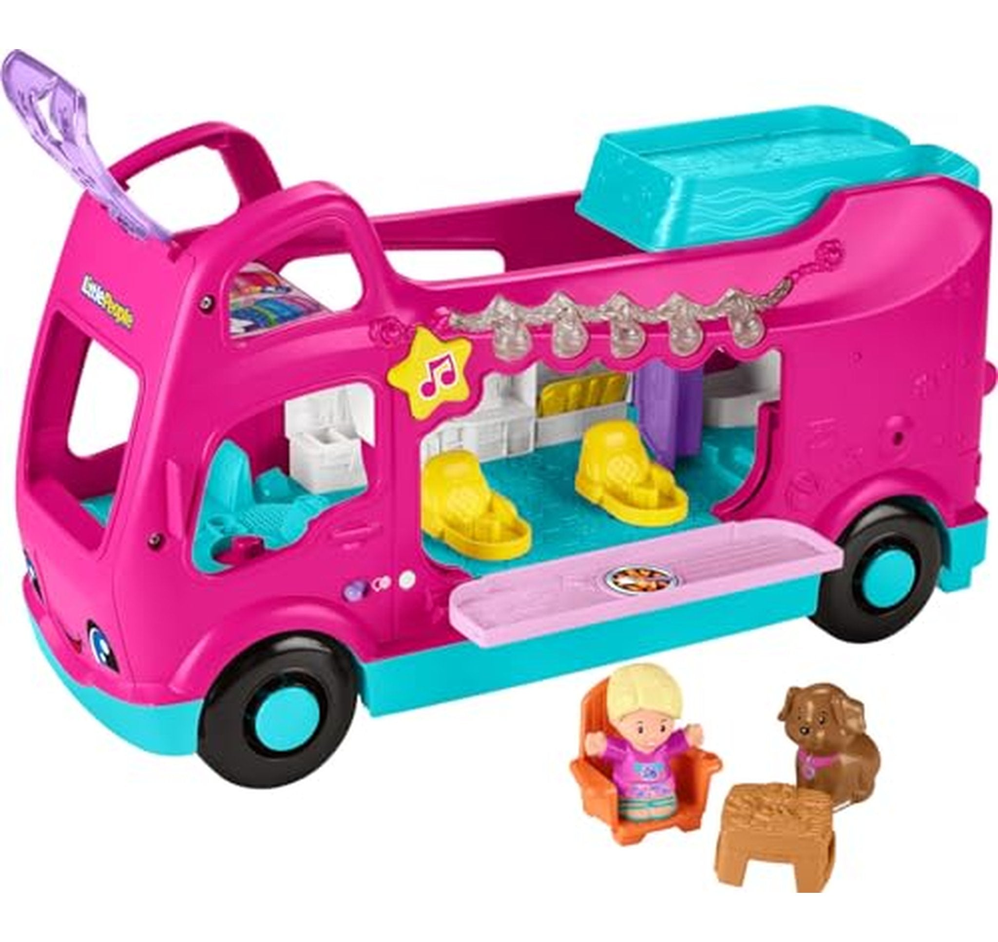 Fisher-Price Little People Barbie Dreamcamper Playset