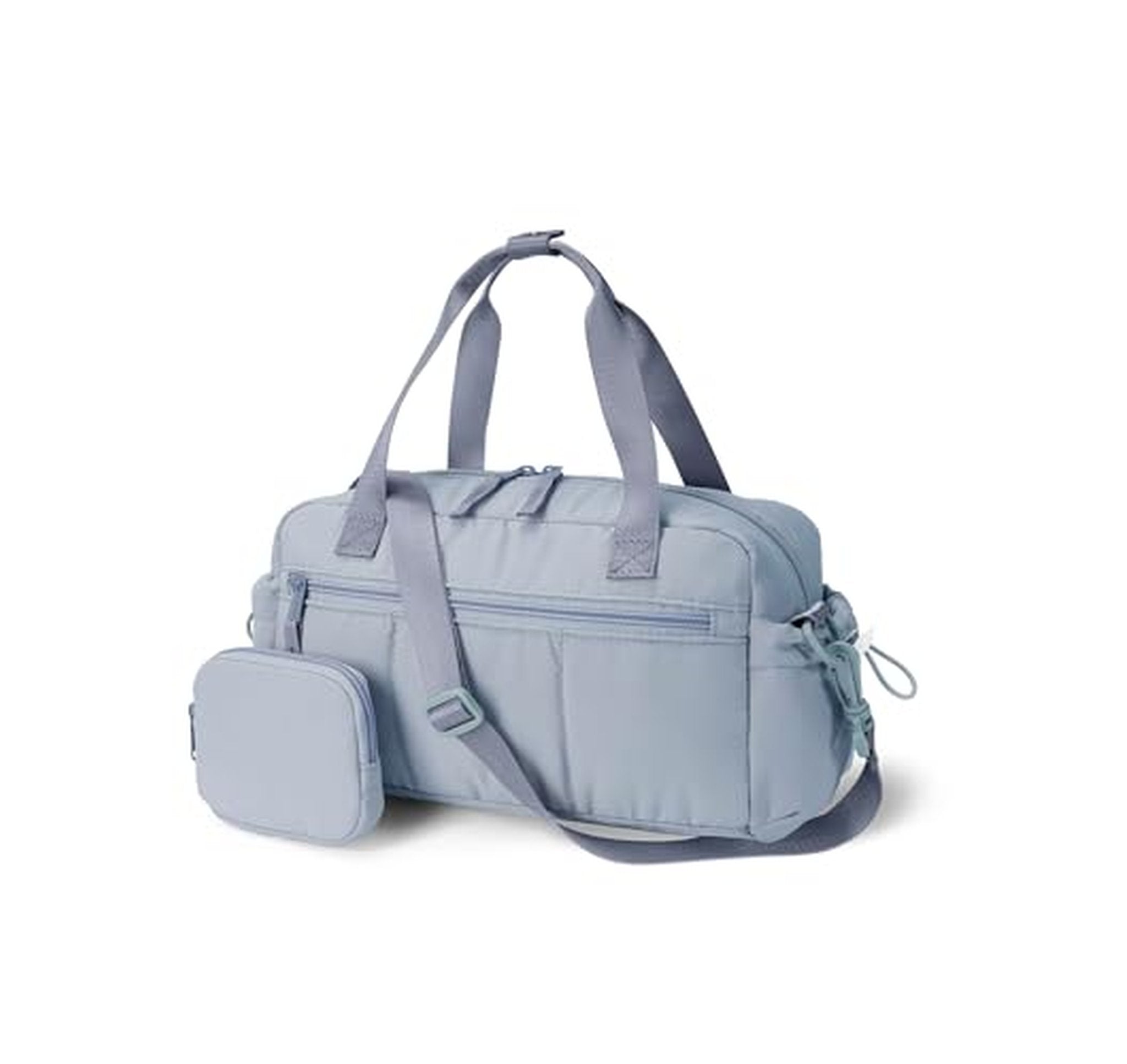 Quilted Puffer Small Gym Duffle Bag with Wet Pocket