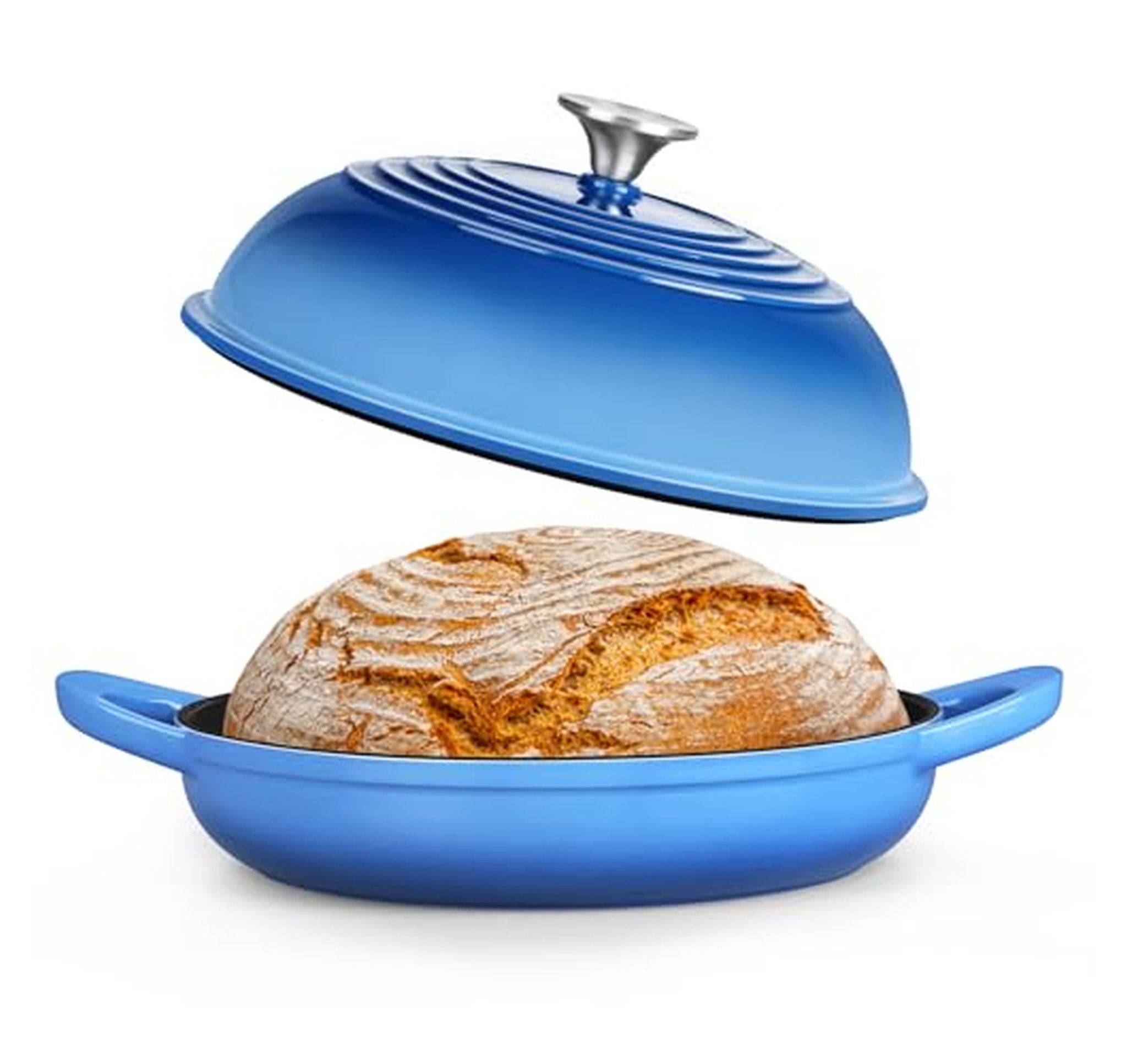 5.5 Quart Enameled Cast Iron Bread Dutch Oven