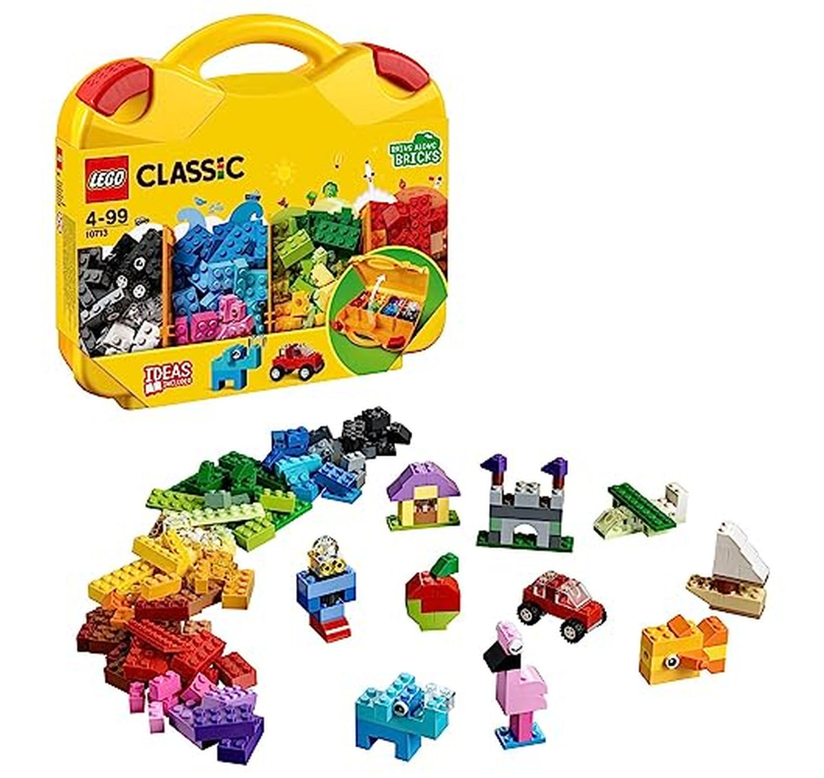 LEGO Classic Creative Suitcase Building Bricks Set