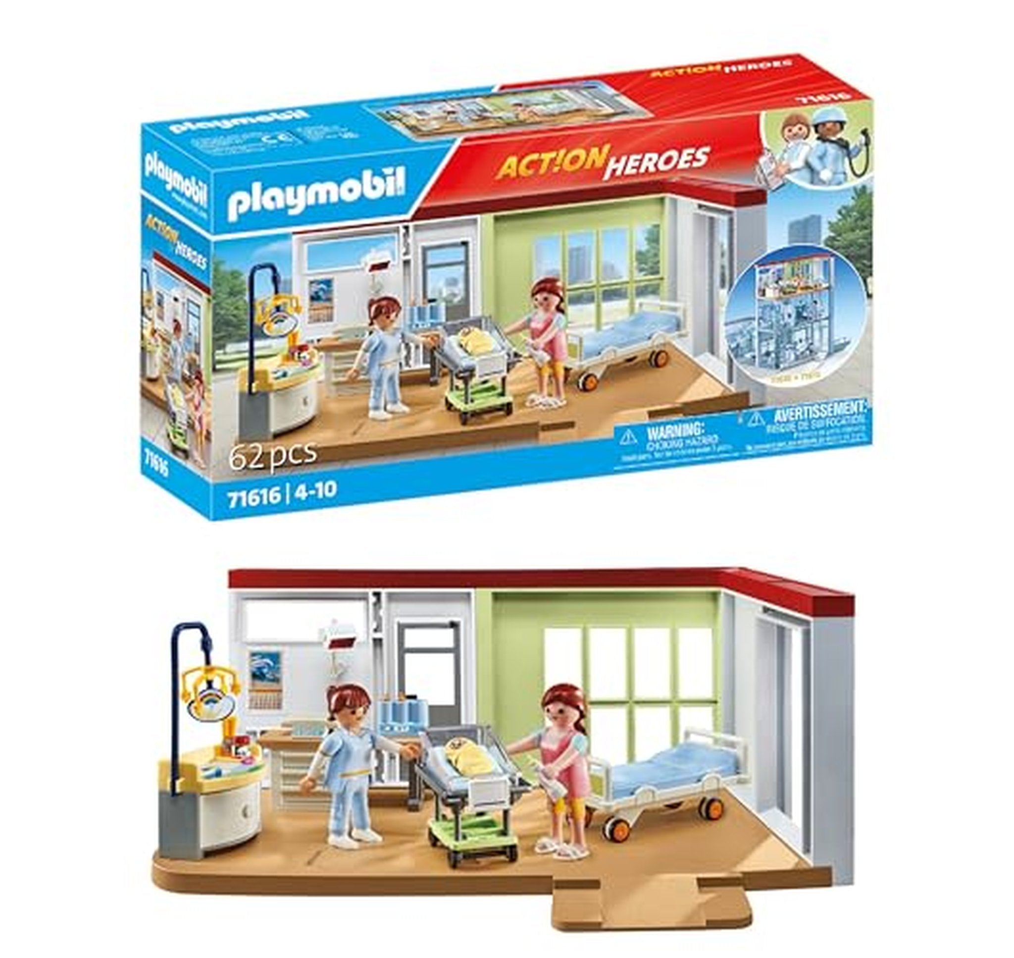 Playmobil Maternity Ward Playset