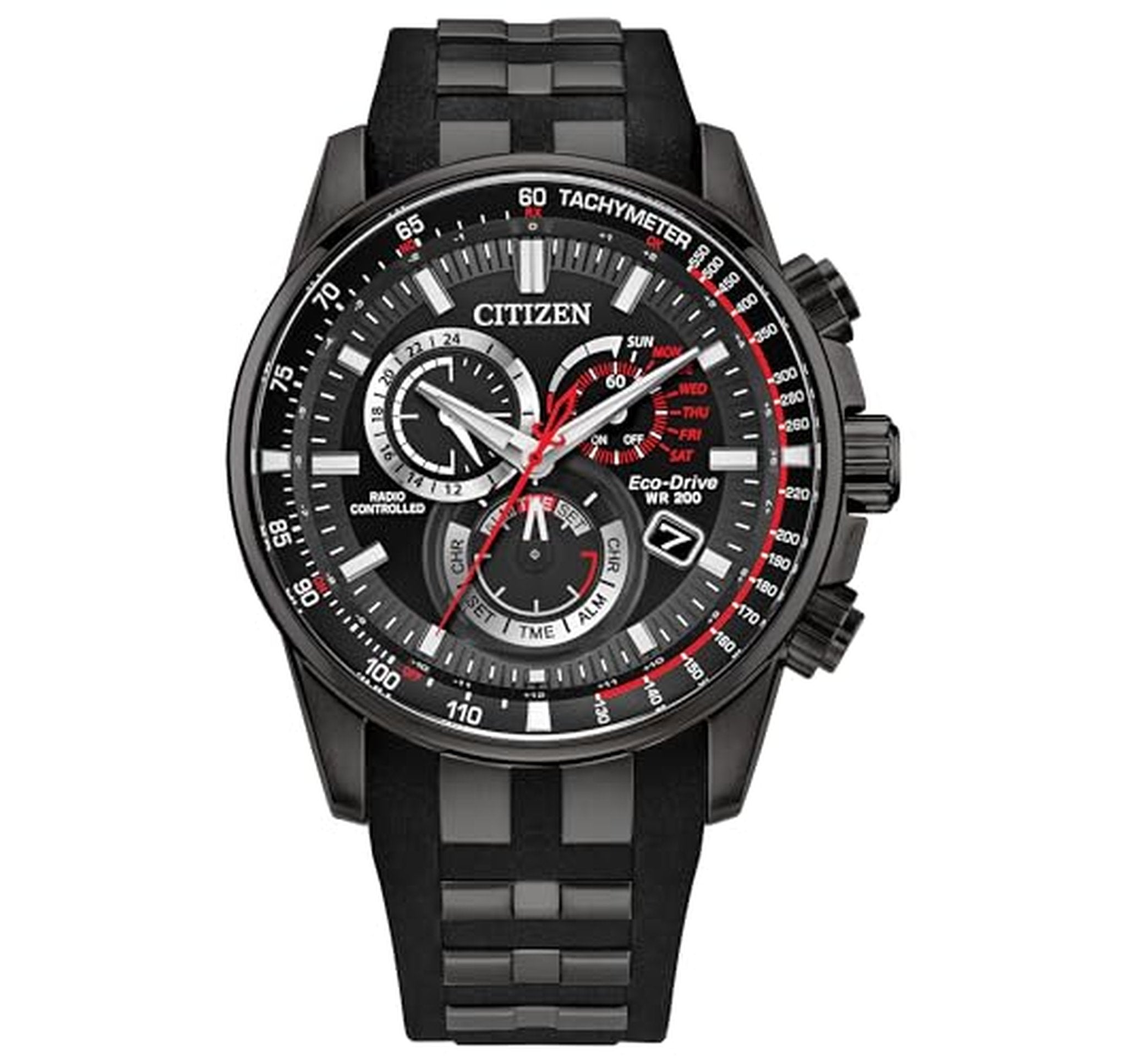 CITIZEN Eco-Drive PCAT 43mm Stainless Steel Watch