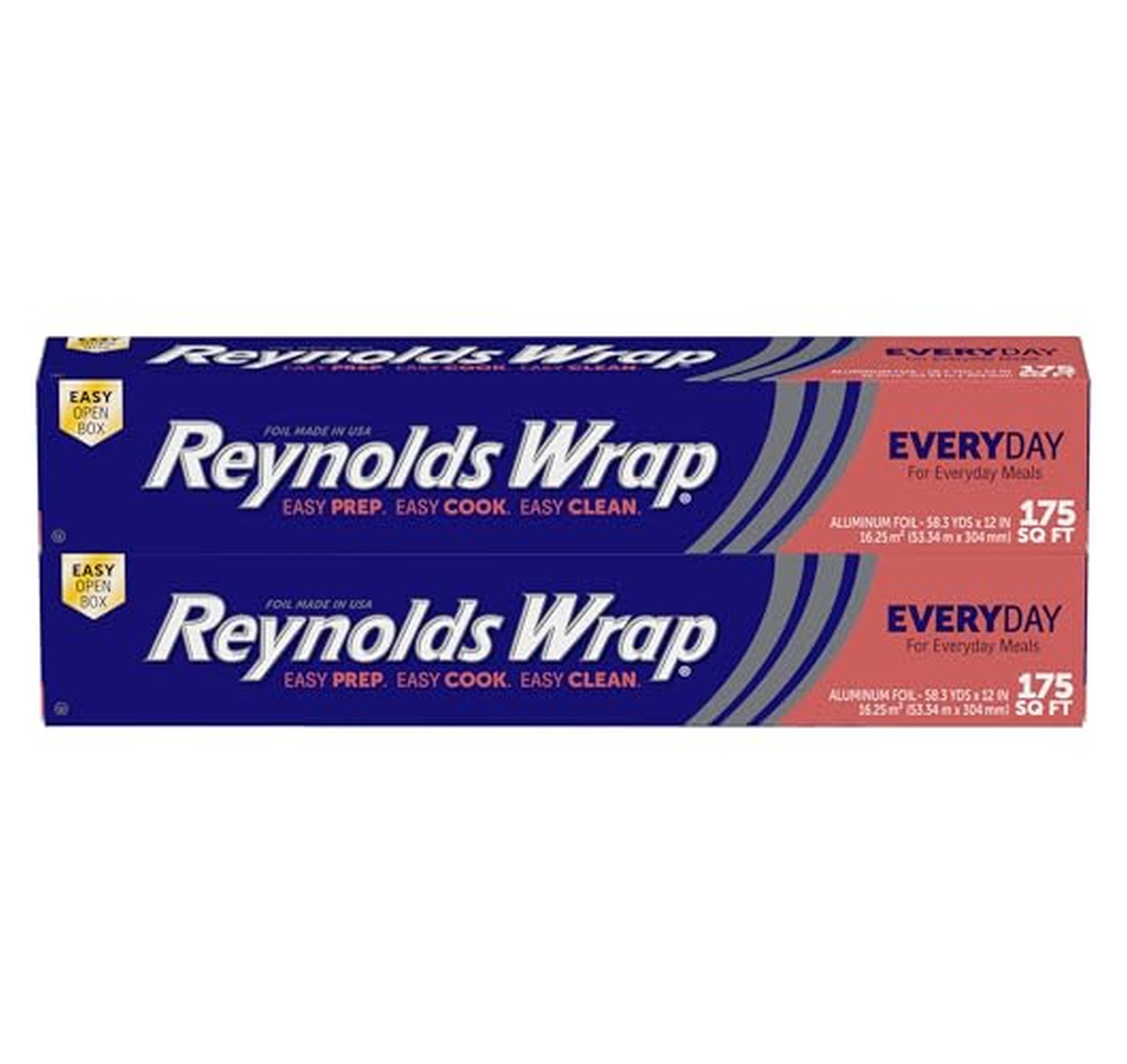 2 Pack Reynolds Wrap Heavy Duty Aluminum Foil Rolls