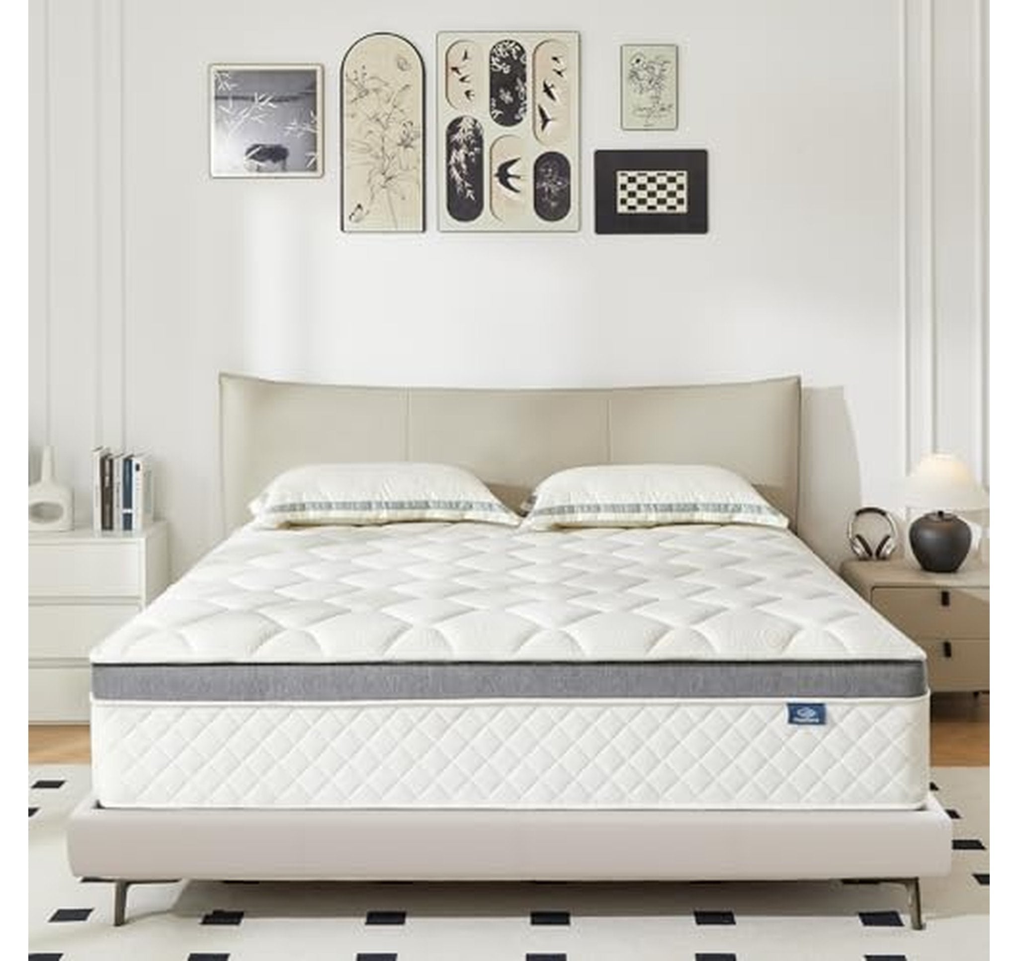 8 Inch Hybrid Memory Foam Twin Mattress in Box