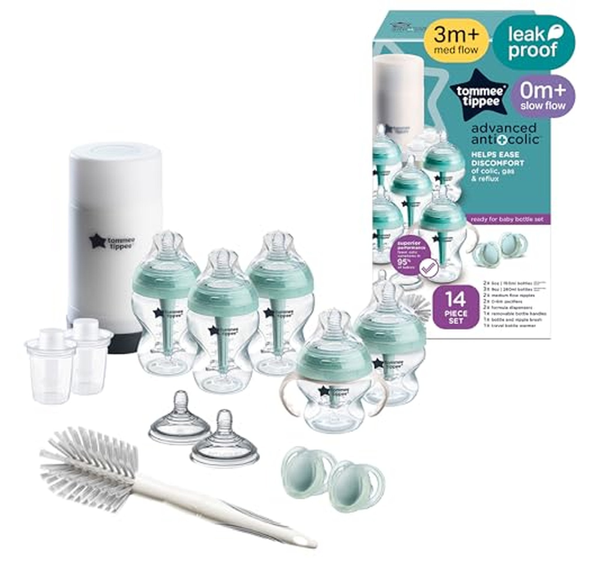 Tommee Tippee Anti-Colic Baby Bottle Gift Set