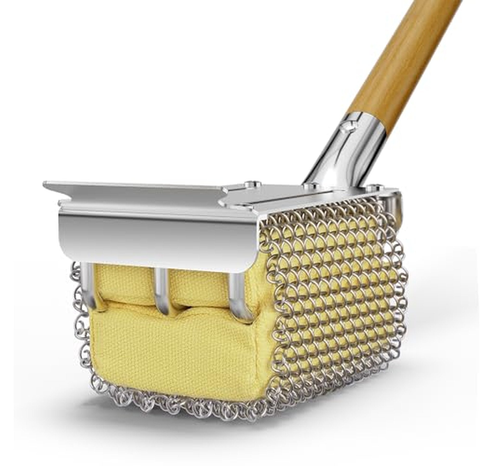 Bristle Free Grill Brush with Scraper