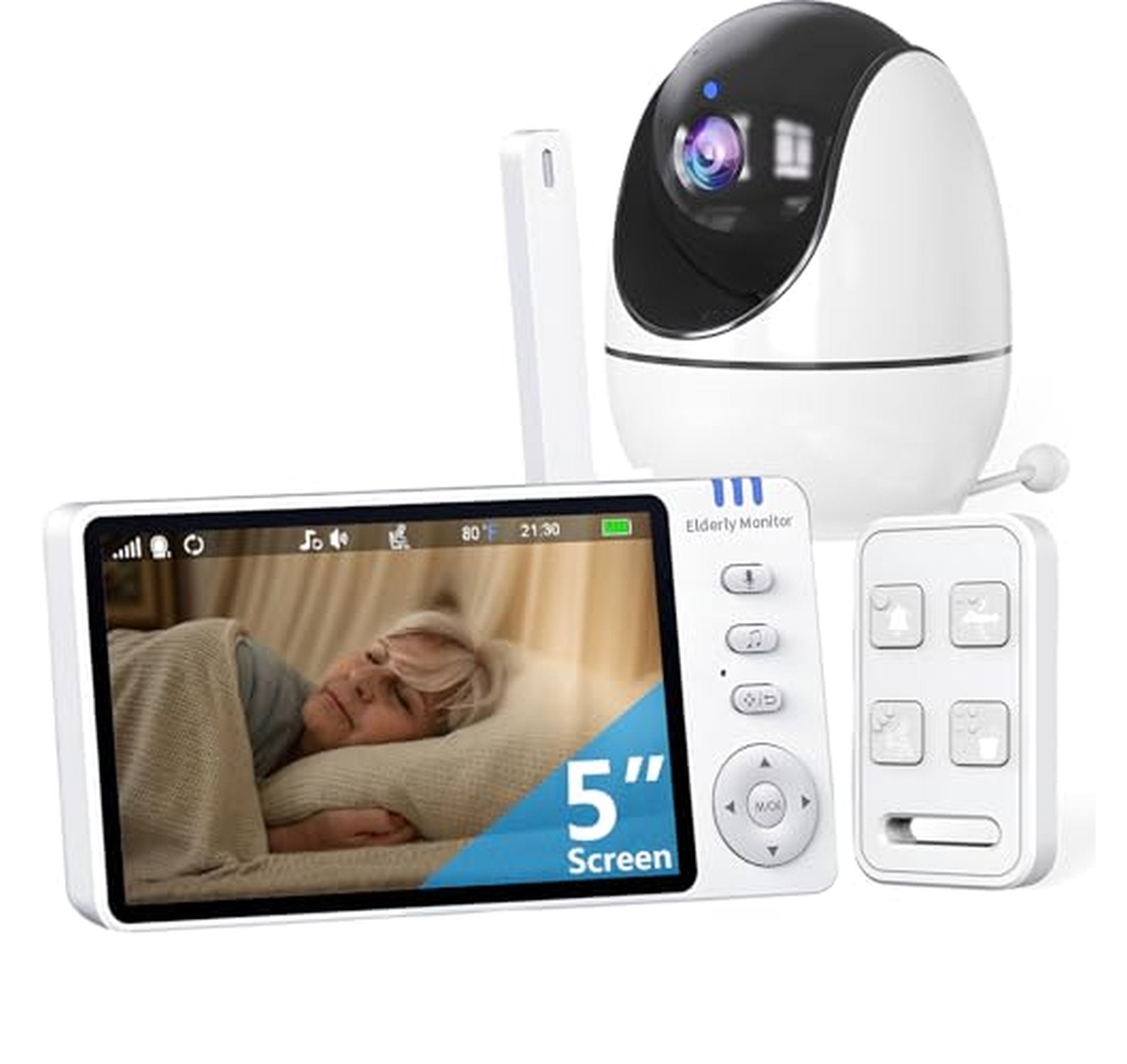 PTZ Elderly Monitor Camera with Audio and Call Button