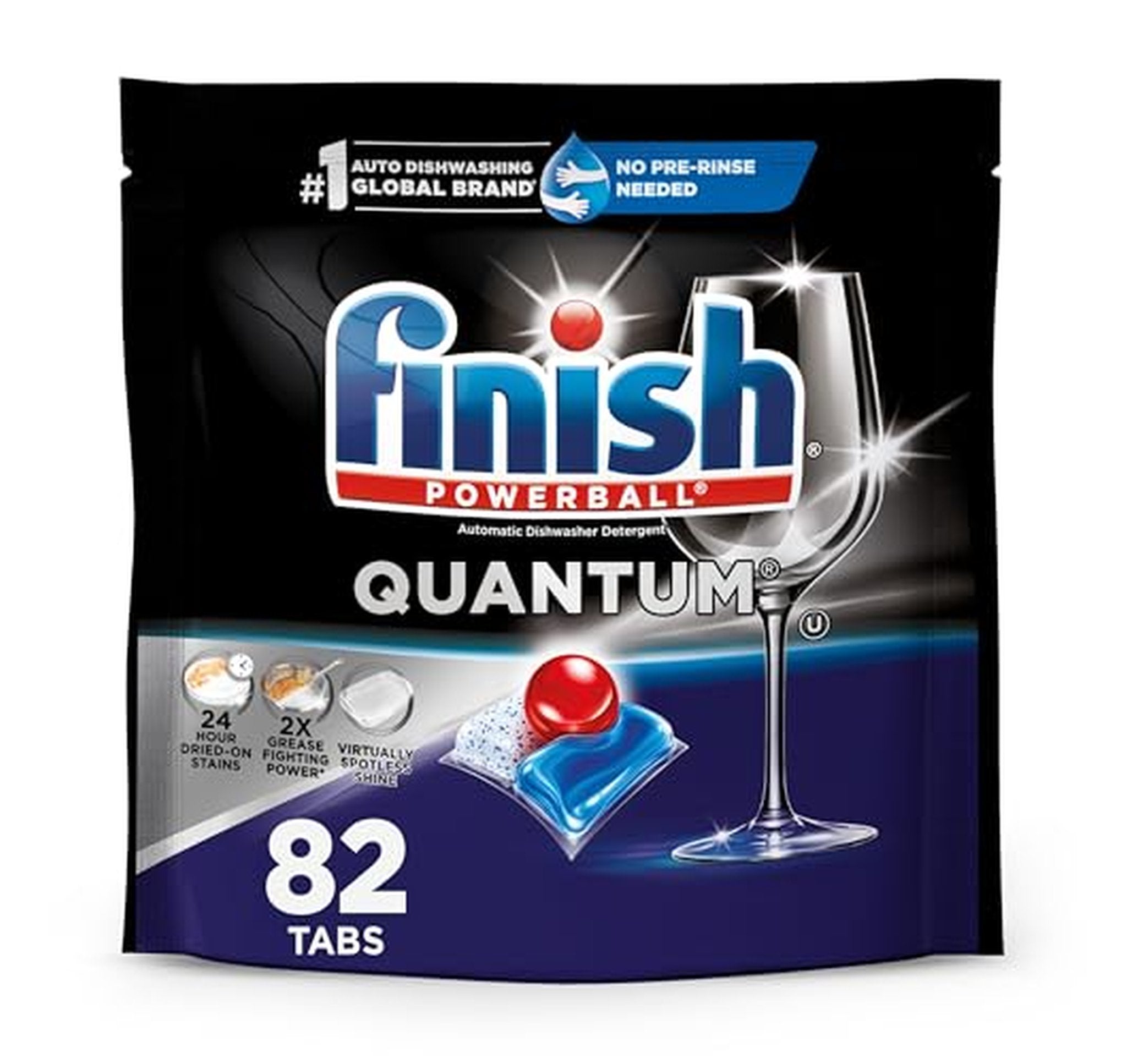 Finish Quantum Dishwasher Detergent Pods, 82 Count