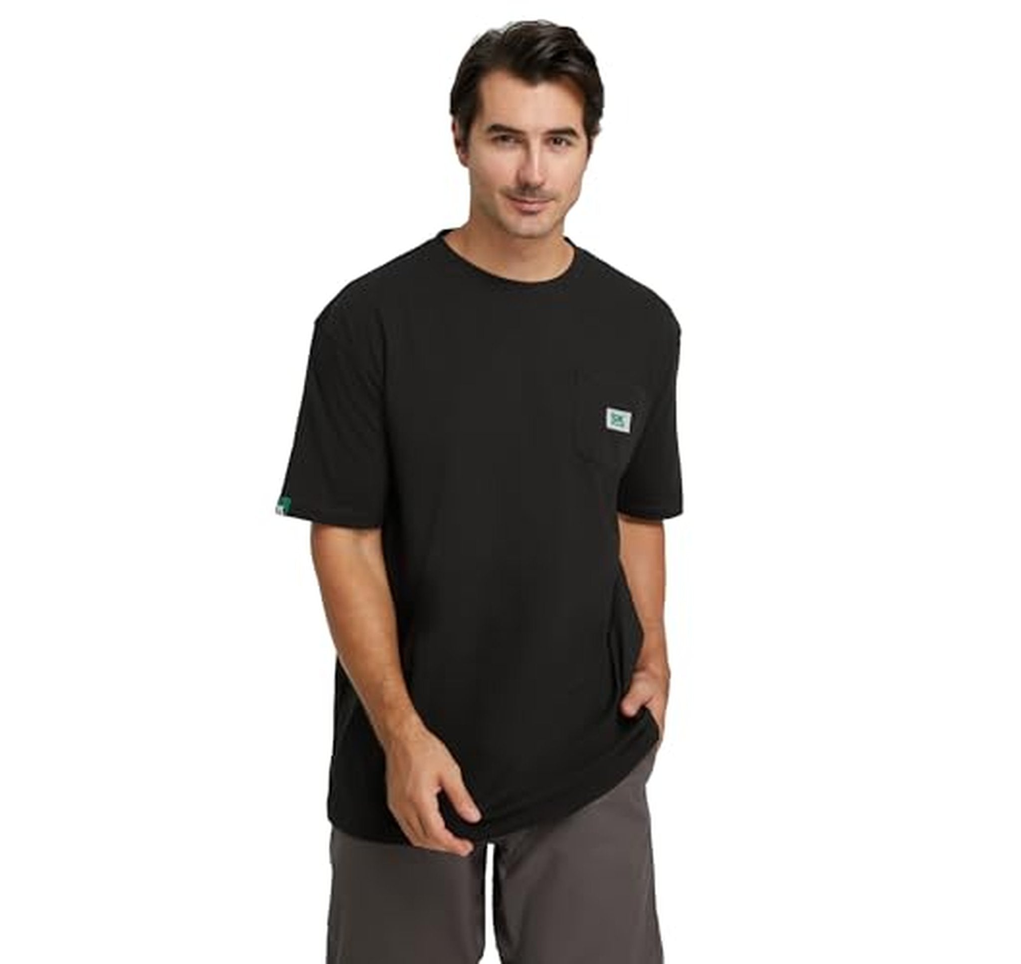Breathable Short Sleeve Work Pocket T-Shirt