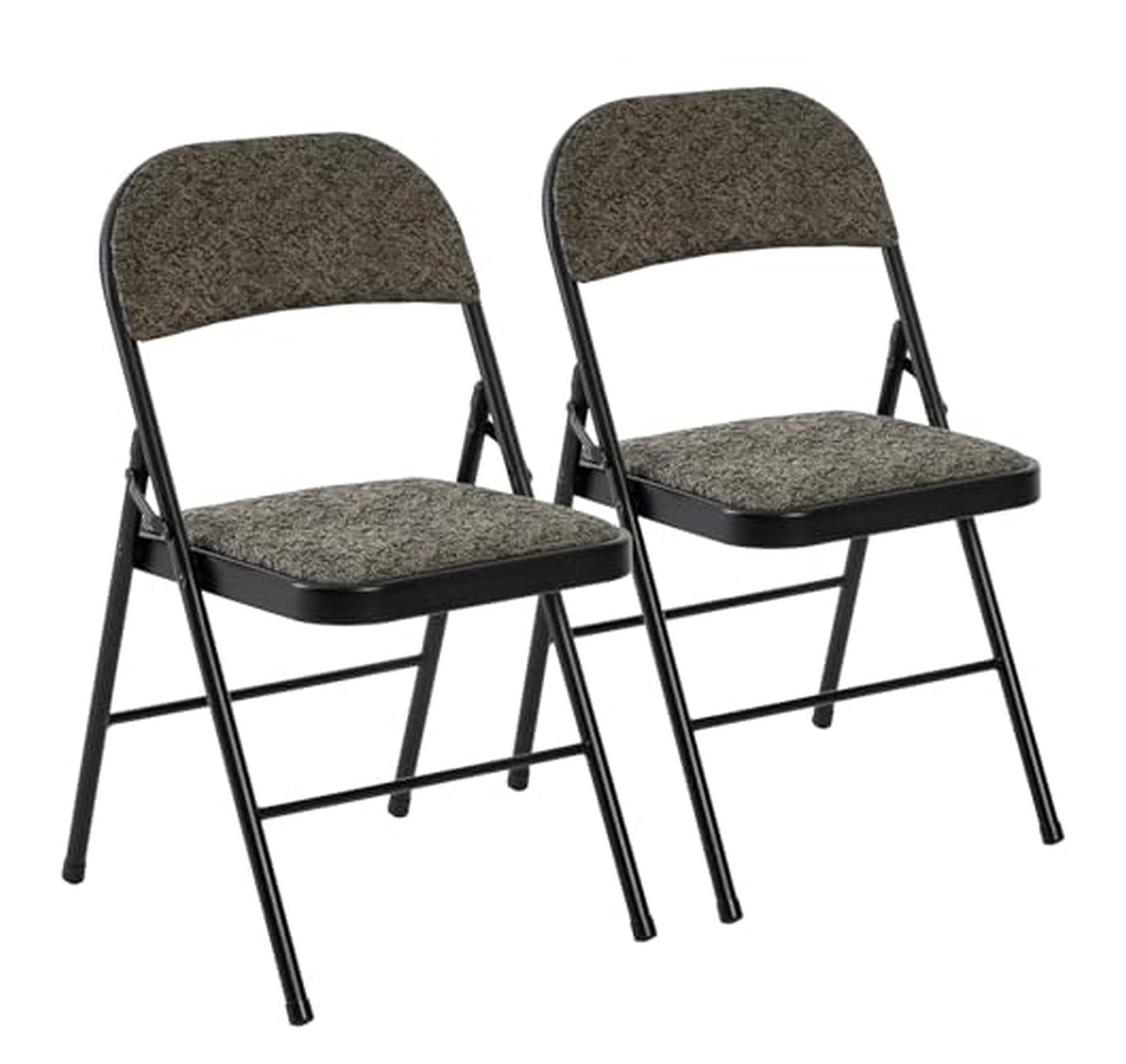 2 Pack Padded Folding Dining Chairs