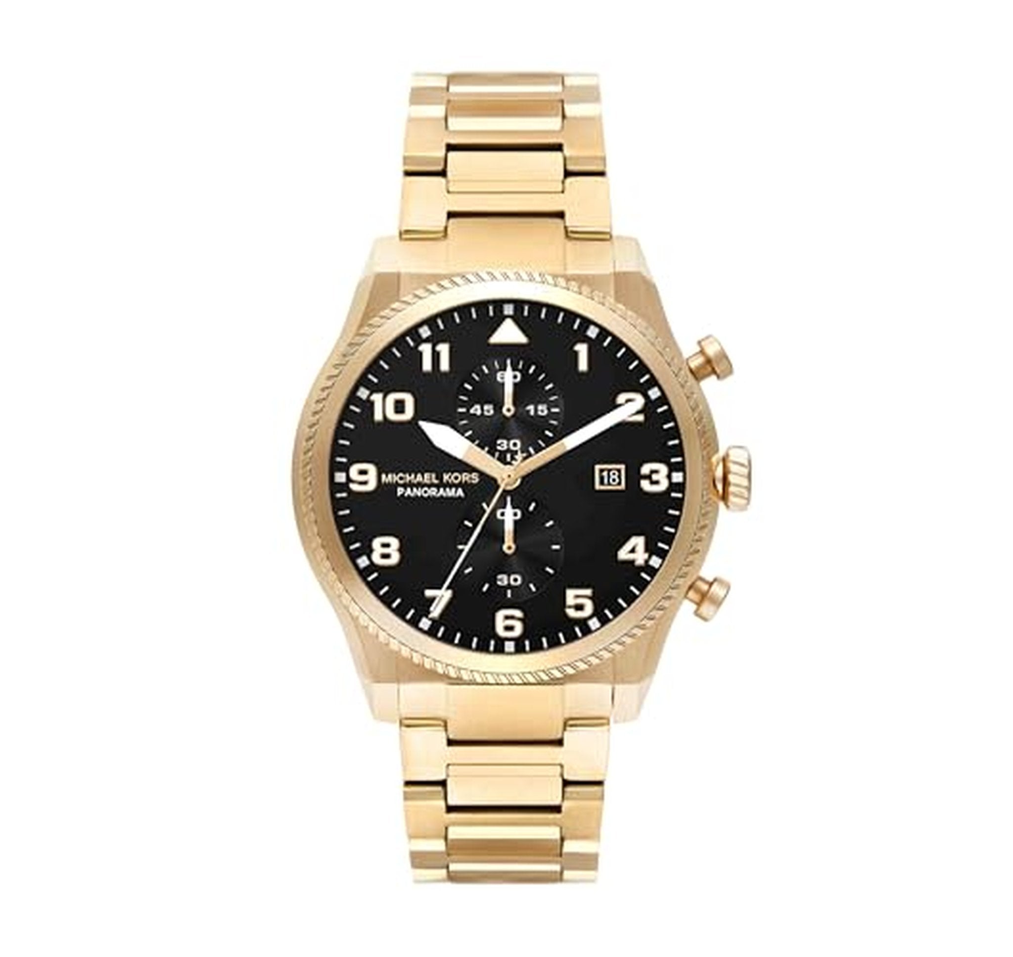 Michael Kors Panorama Chronograph Stainless Steel Watch