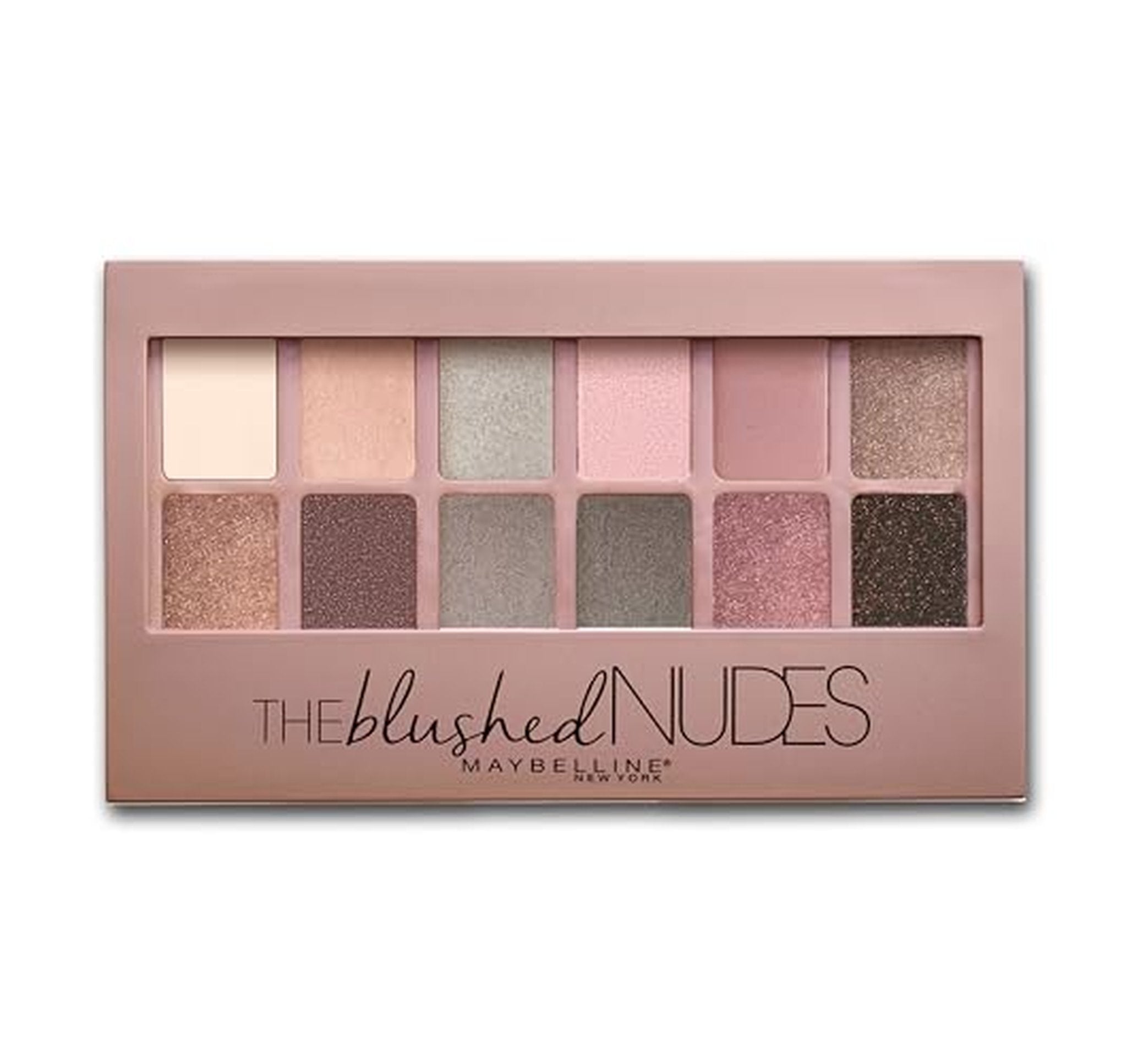 MAYBELLINE The Blushed Nudes Eyeshadow Palette 12-Color
