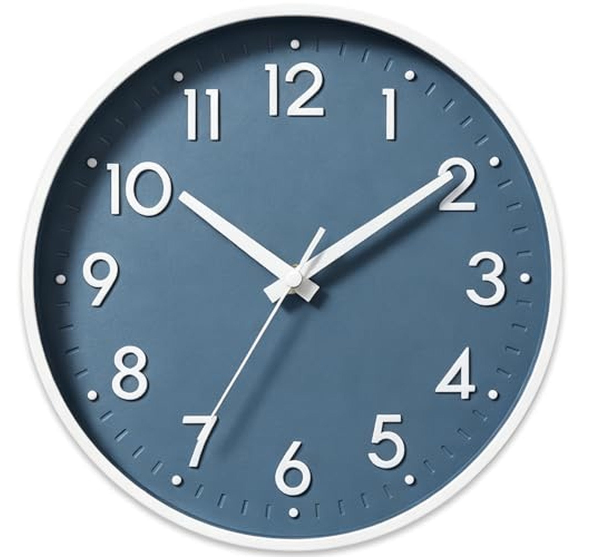 Silent Non-Ticking 8-Inch Analog Wall Clock