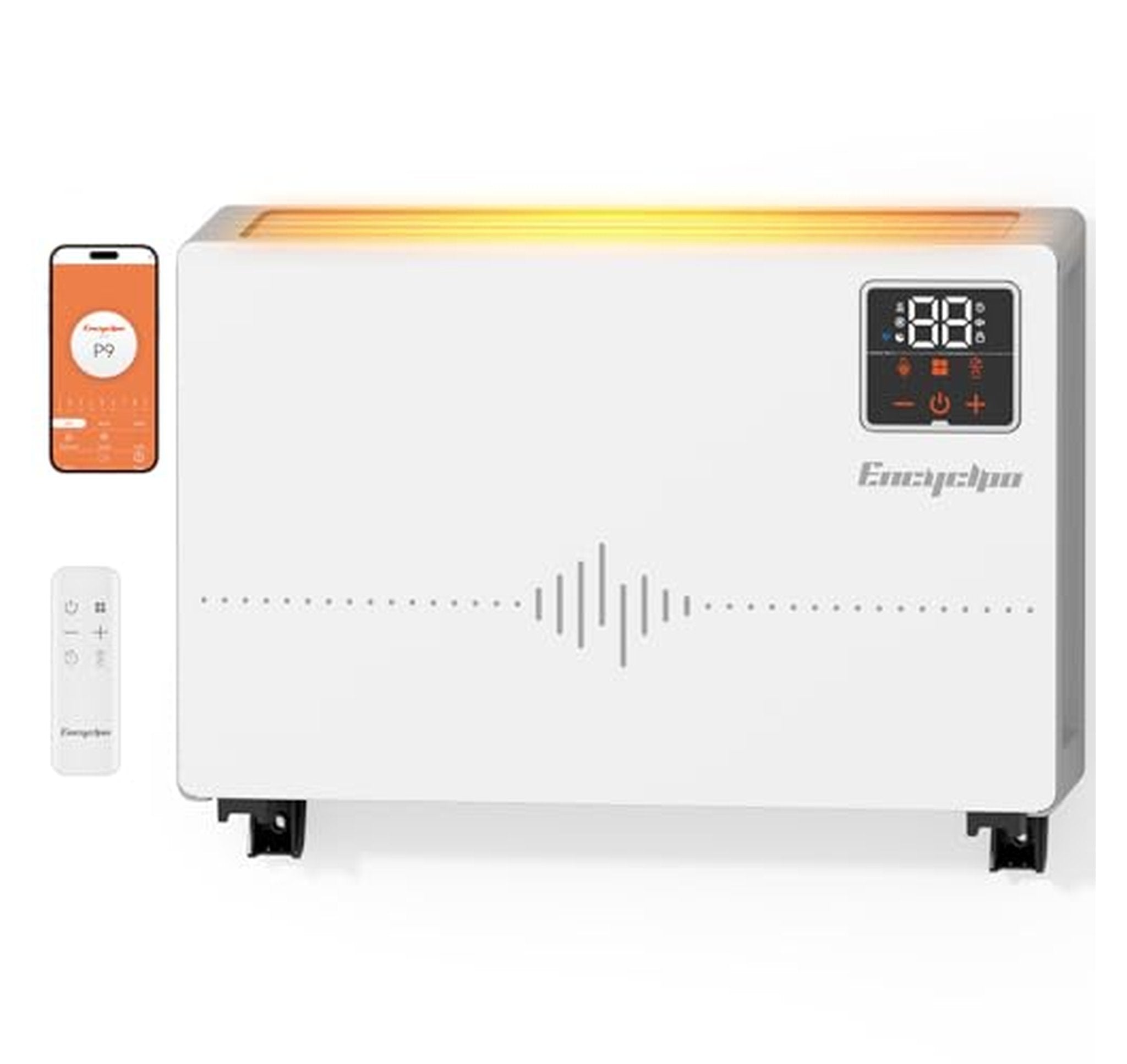1500W Smart Wall Mounted Electric Space Heater