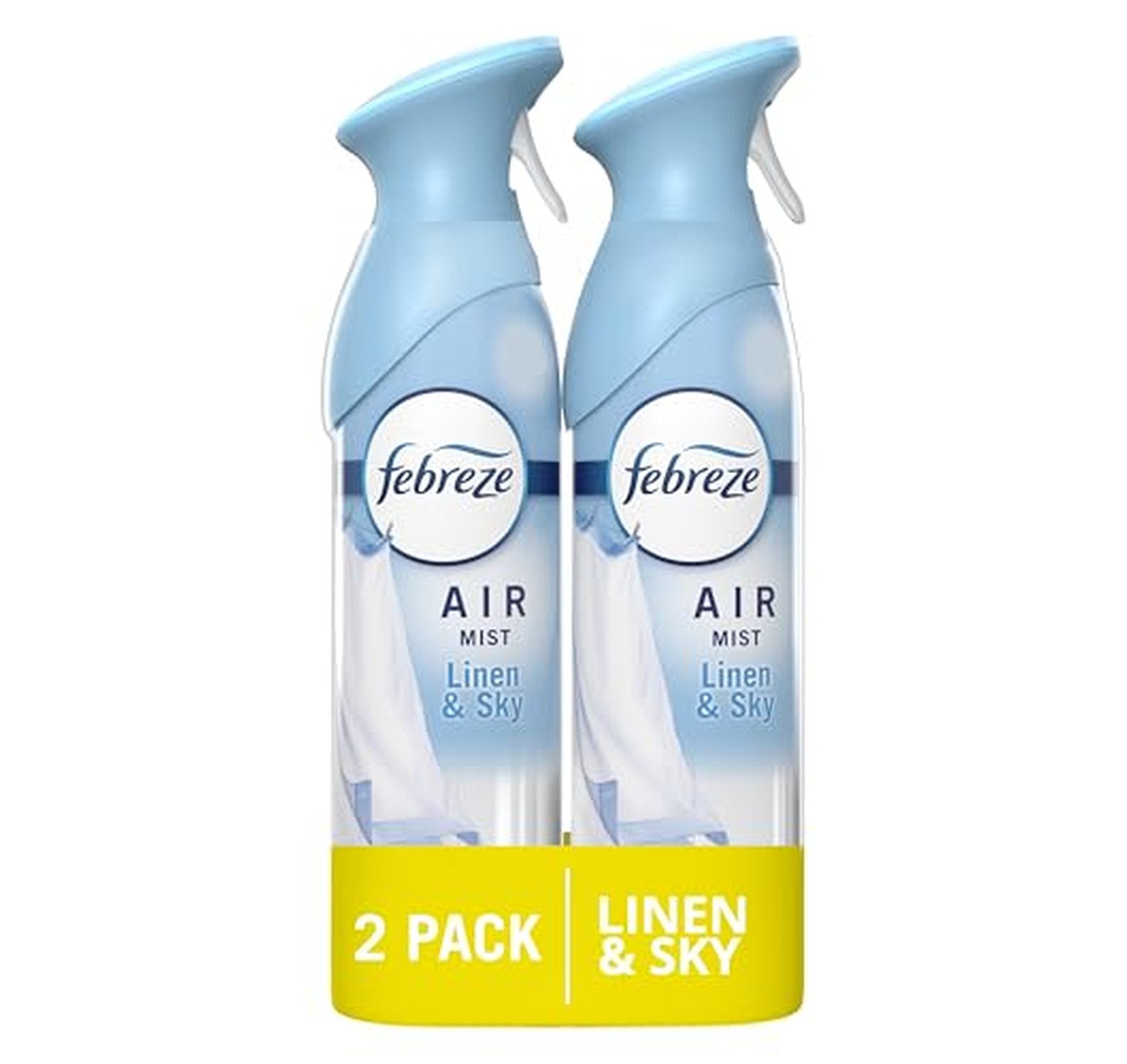 2 Pack Febreze Odor Eliminating Air Freshener Spray